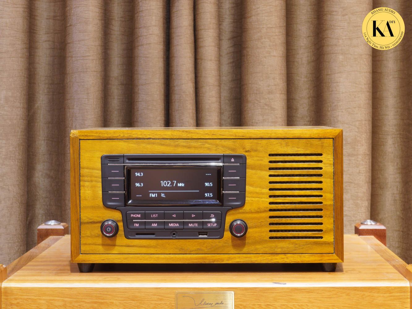 Đầu Radio Volkswagen Khang Audio DIY - hình 7