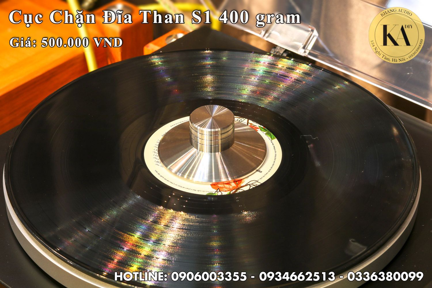 Cục Chặn Đĩa Than 400gr
