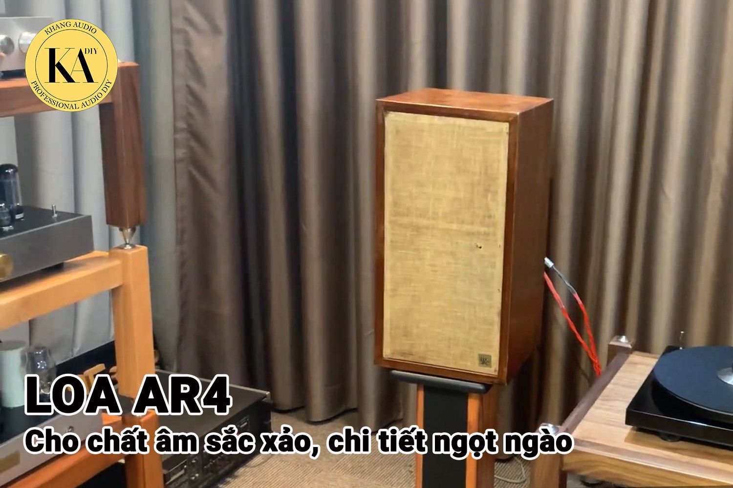 Kinh nghiệm phối ghép loa AR4