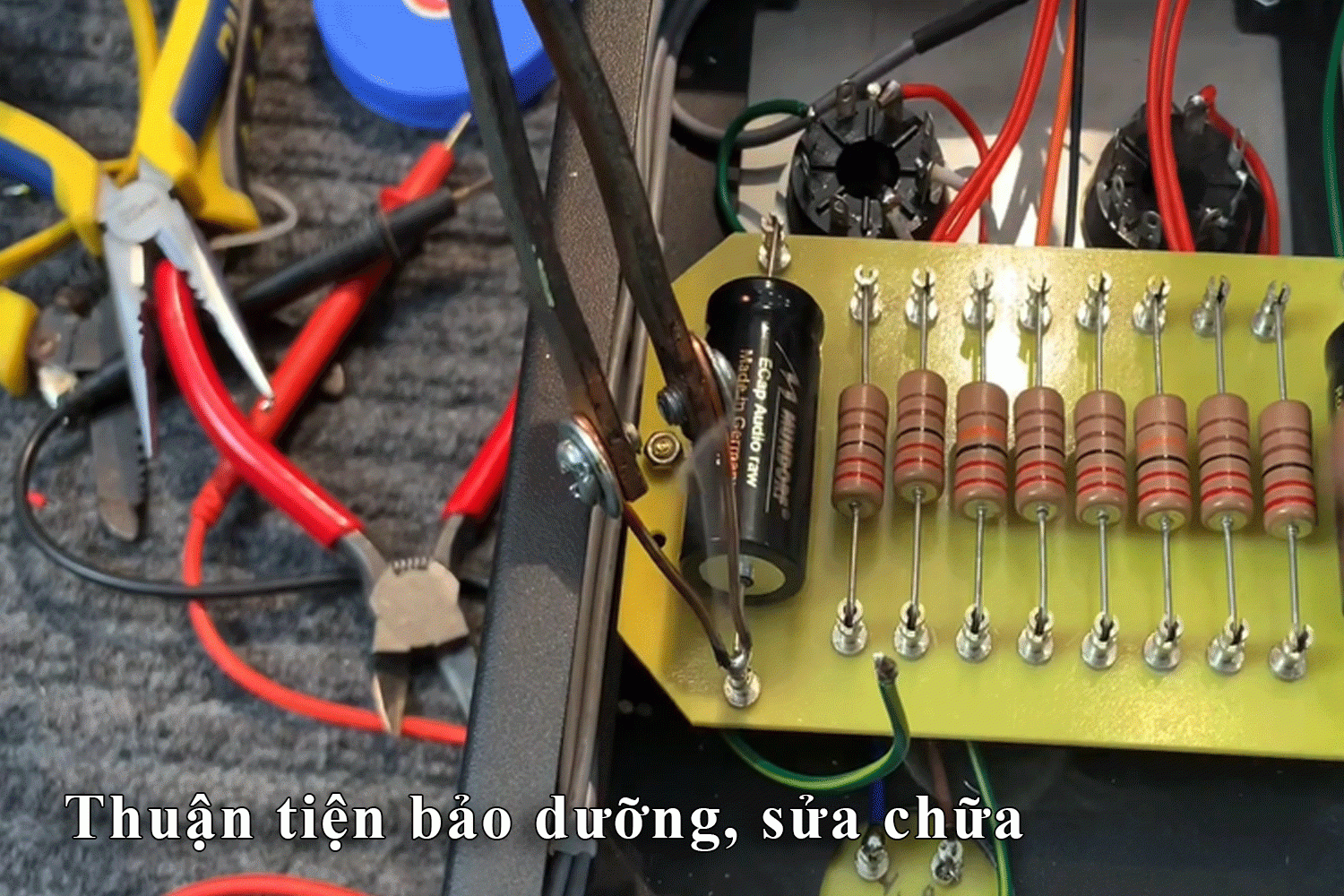 Thuận tiện bảo dưỡng, sửa chữa