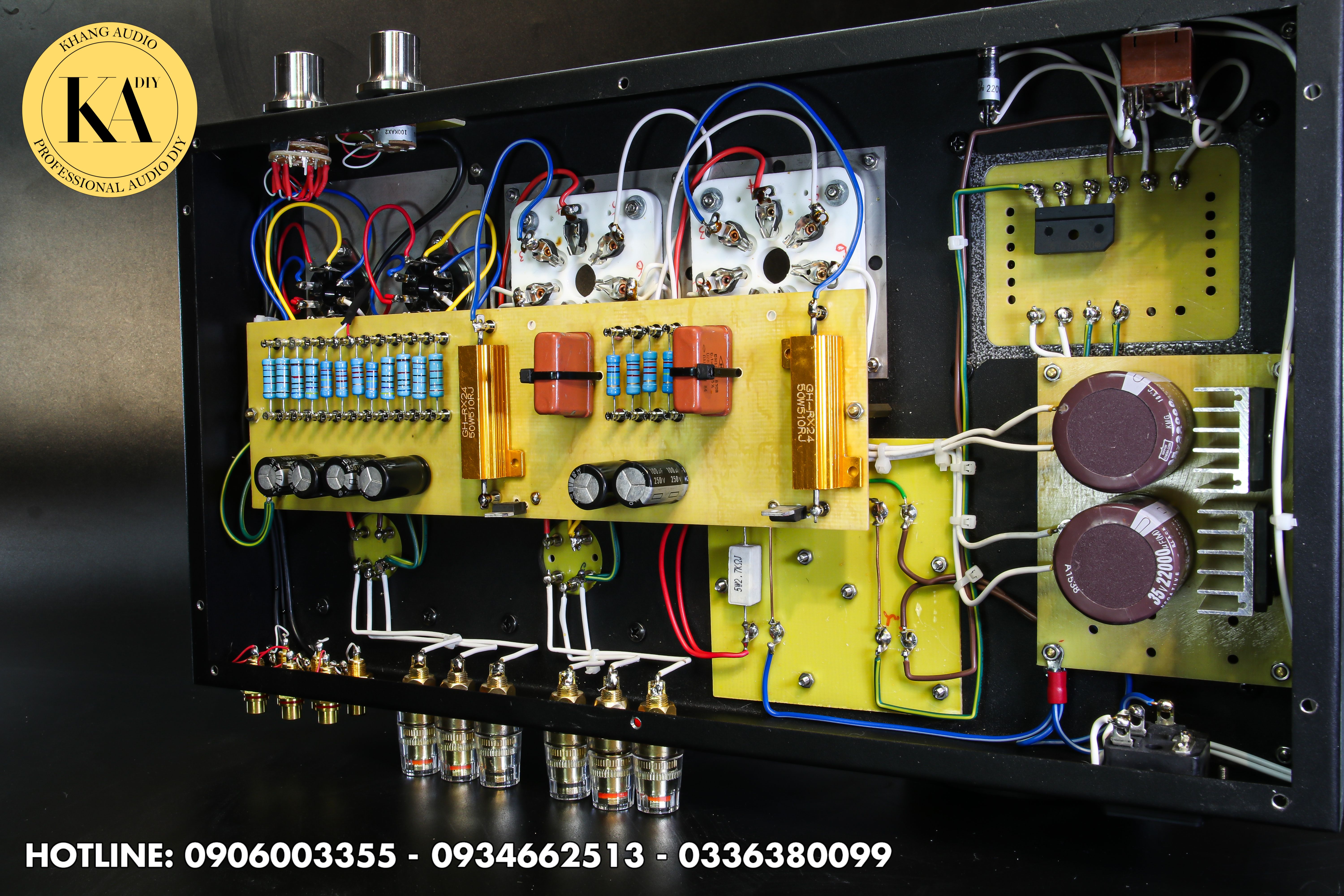 Amply Đèn 6C33C DIY