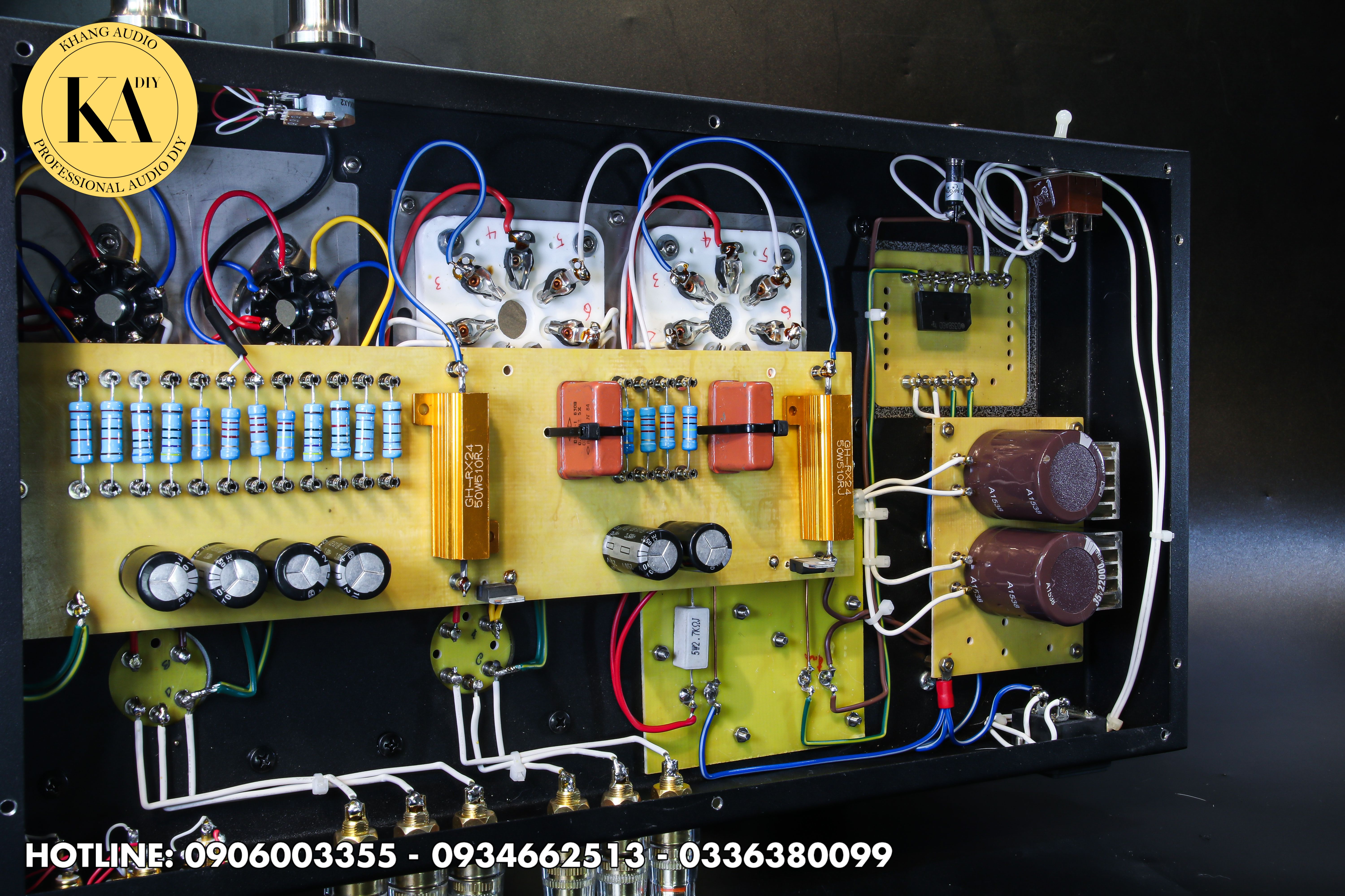 Amply Đèn 6C33C Khang Audio DIY