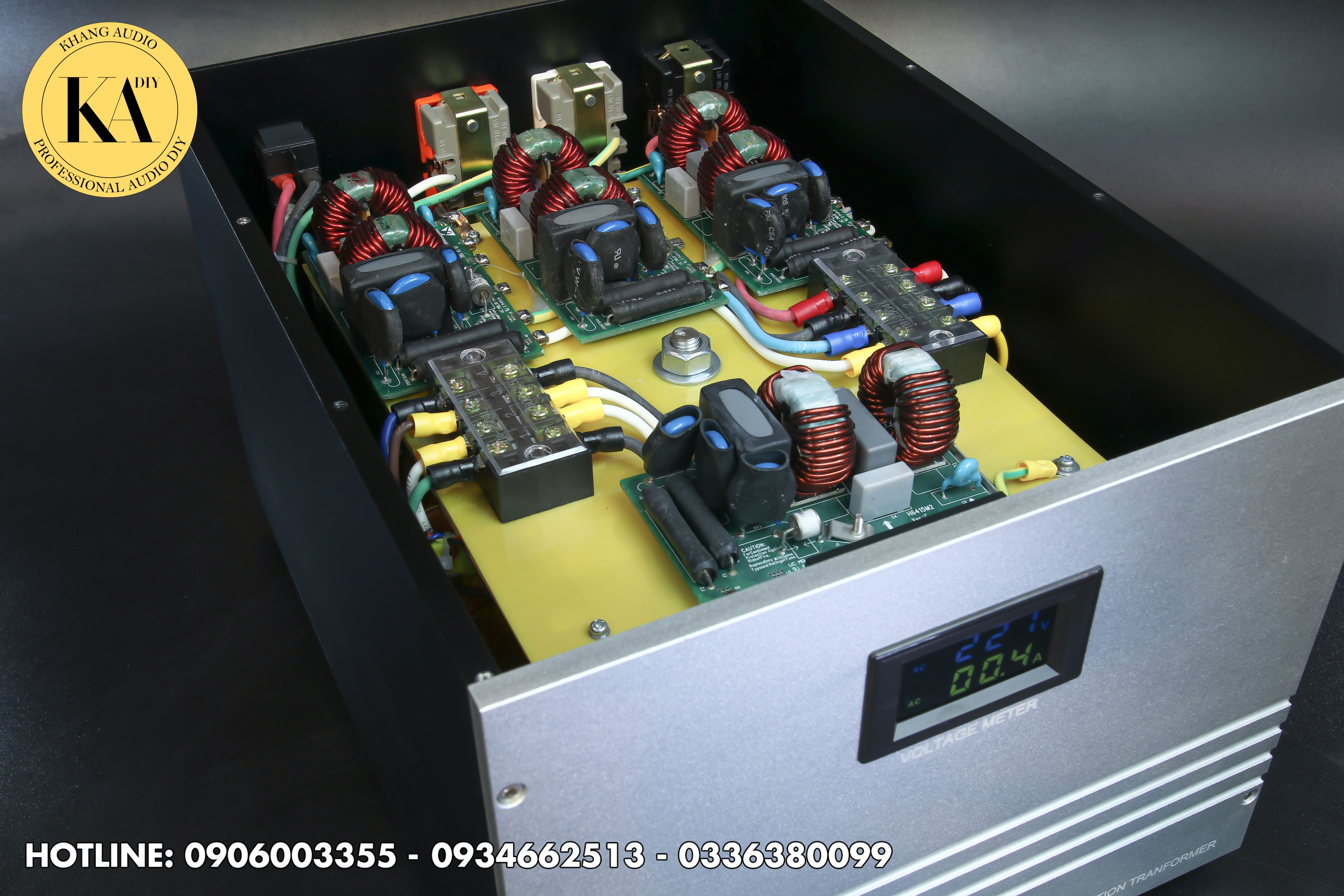 lọc điện trong biến áp cách ly do khang audio diy