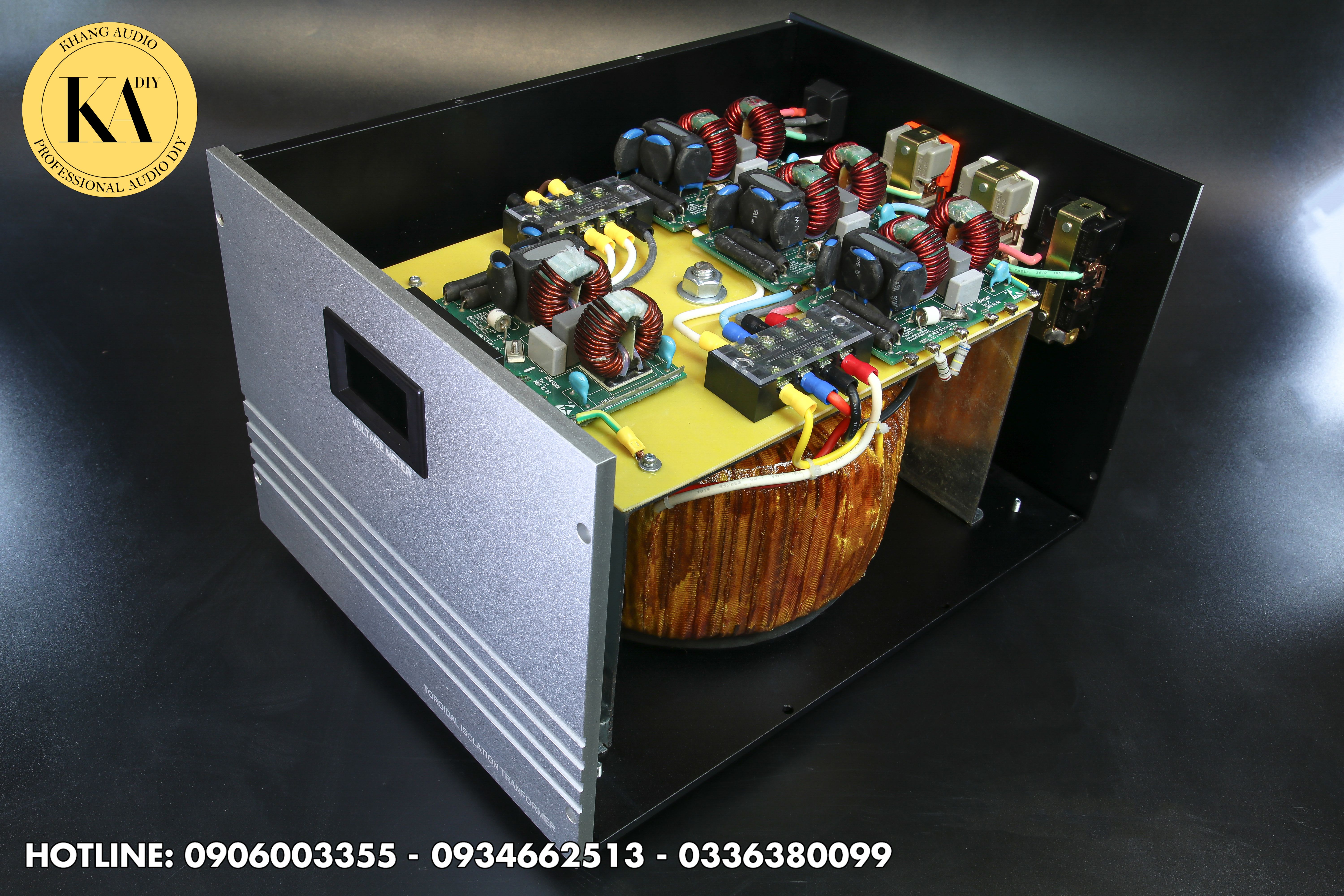 biến áp cách ly xuyến 2 kva chuyên dụng cho audio