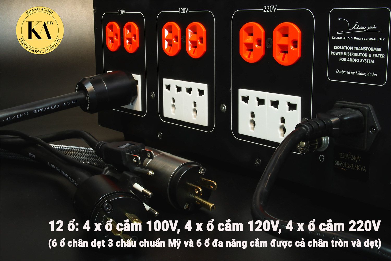 Biến Áp Cách Ly Xuyến MVN 3.5KVA Canada