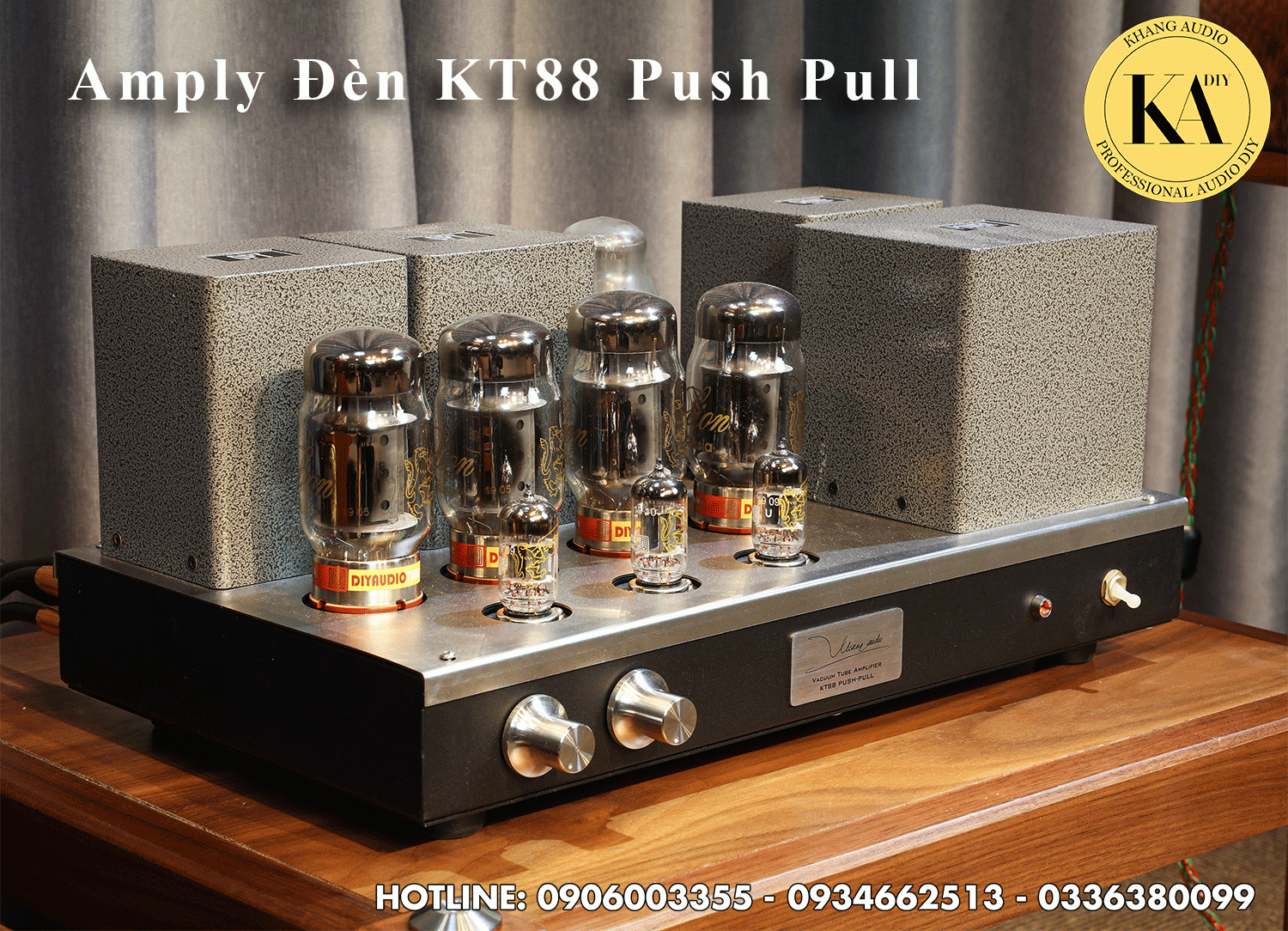 Amply Đèn KT88 PP