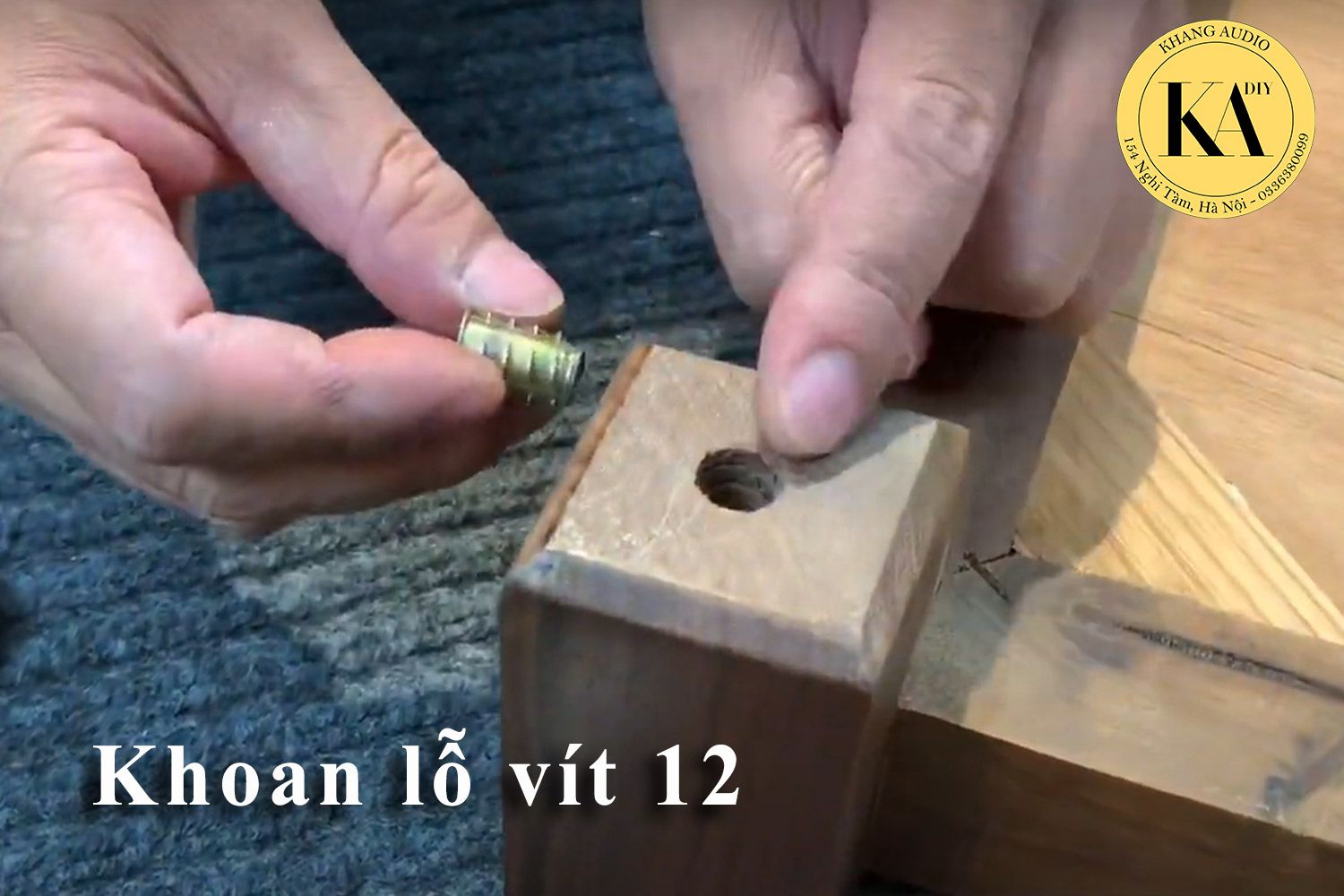 Chân đinh chén hứng 3cm