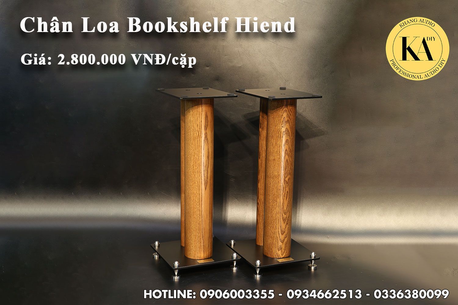 Chân Loa  Bookshelf Hiend Khang Audio