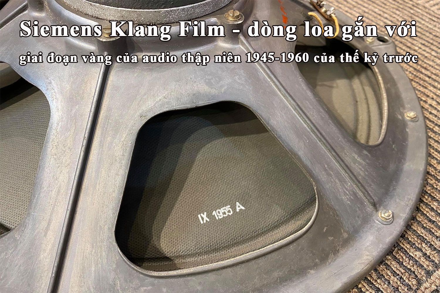 Loa Siemens Klang Film 405