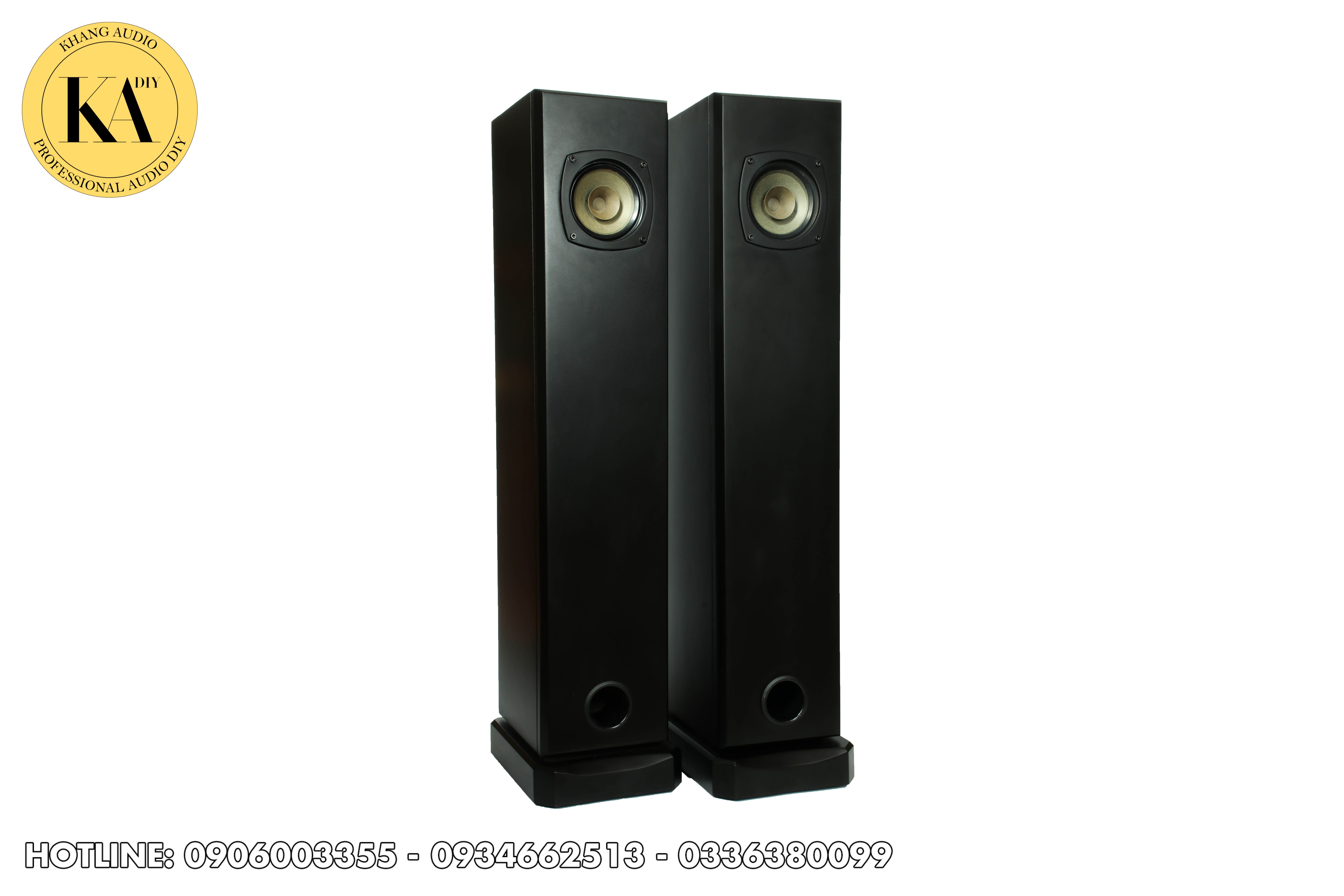 mẫu thùng loa toàn dải 12cm