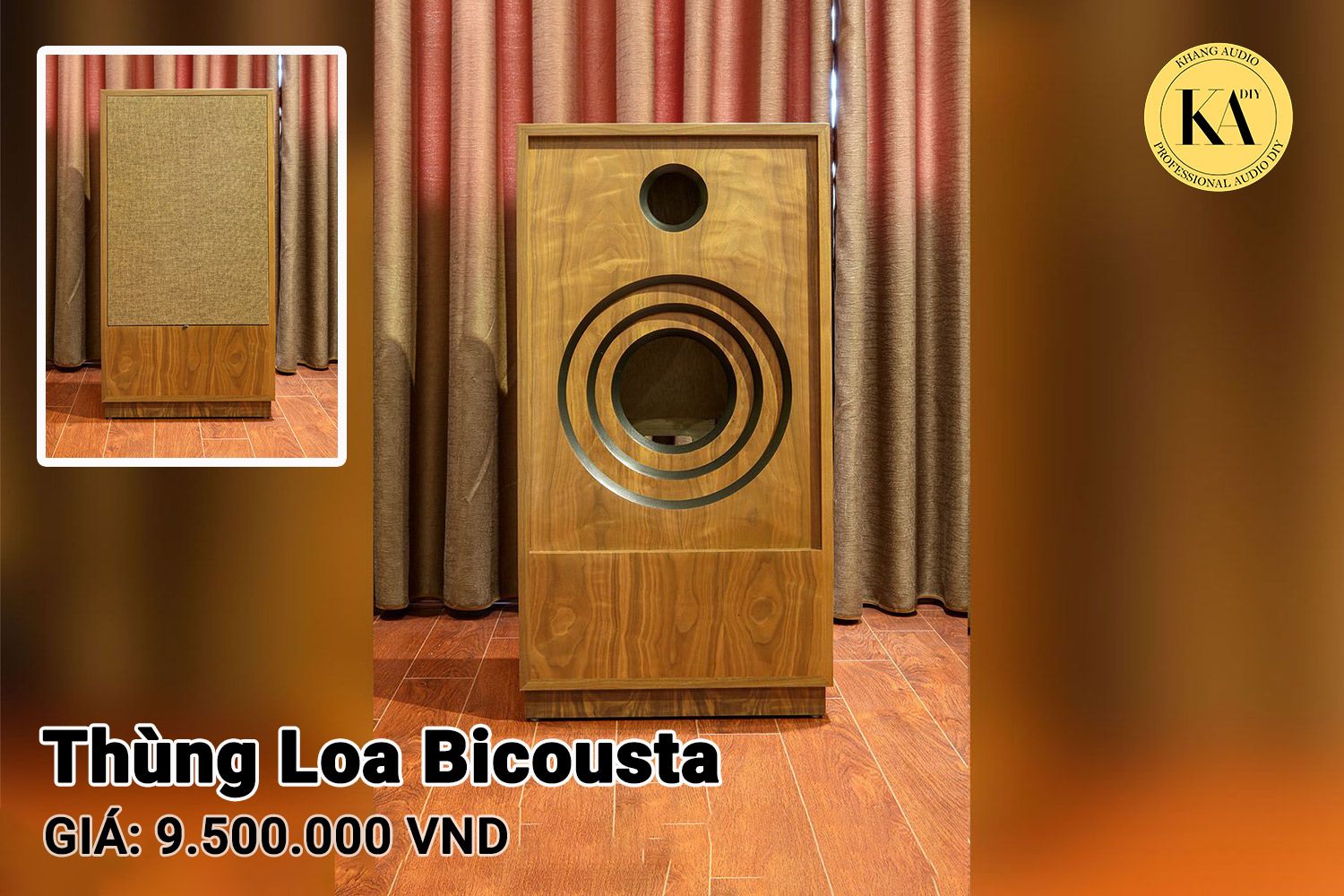Thùng Loa Bicousta