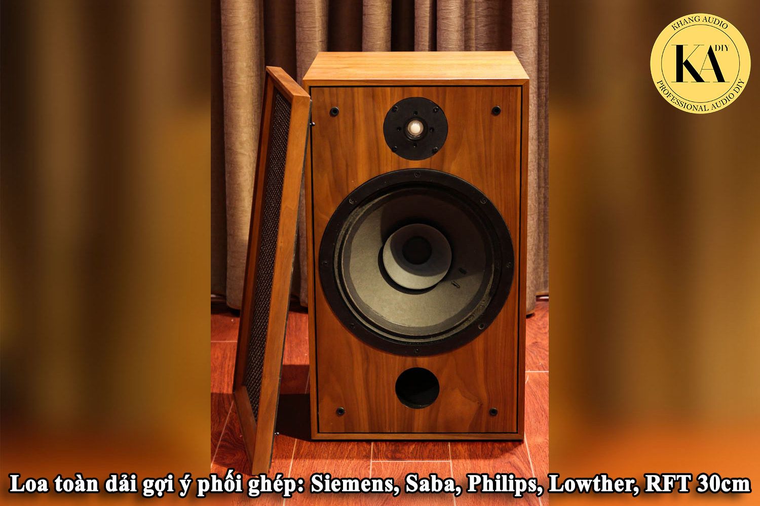 Thùng loa Verona Khang Audio DIY