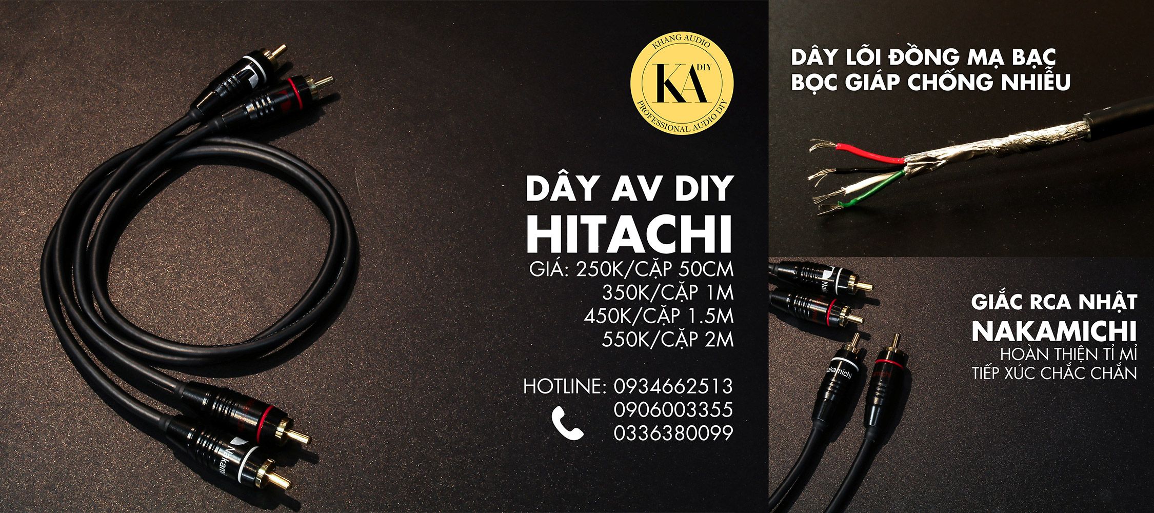 dây av Hitachi