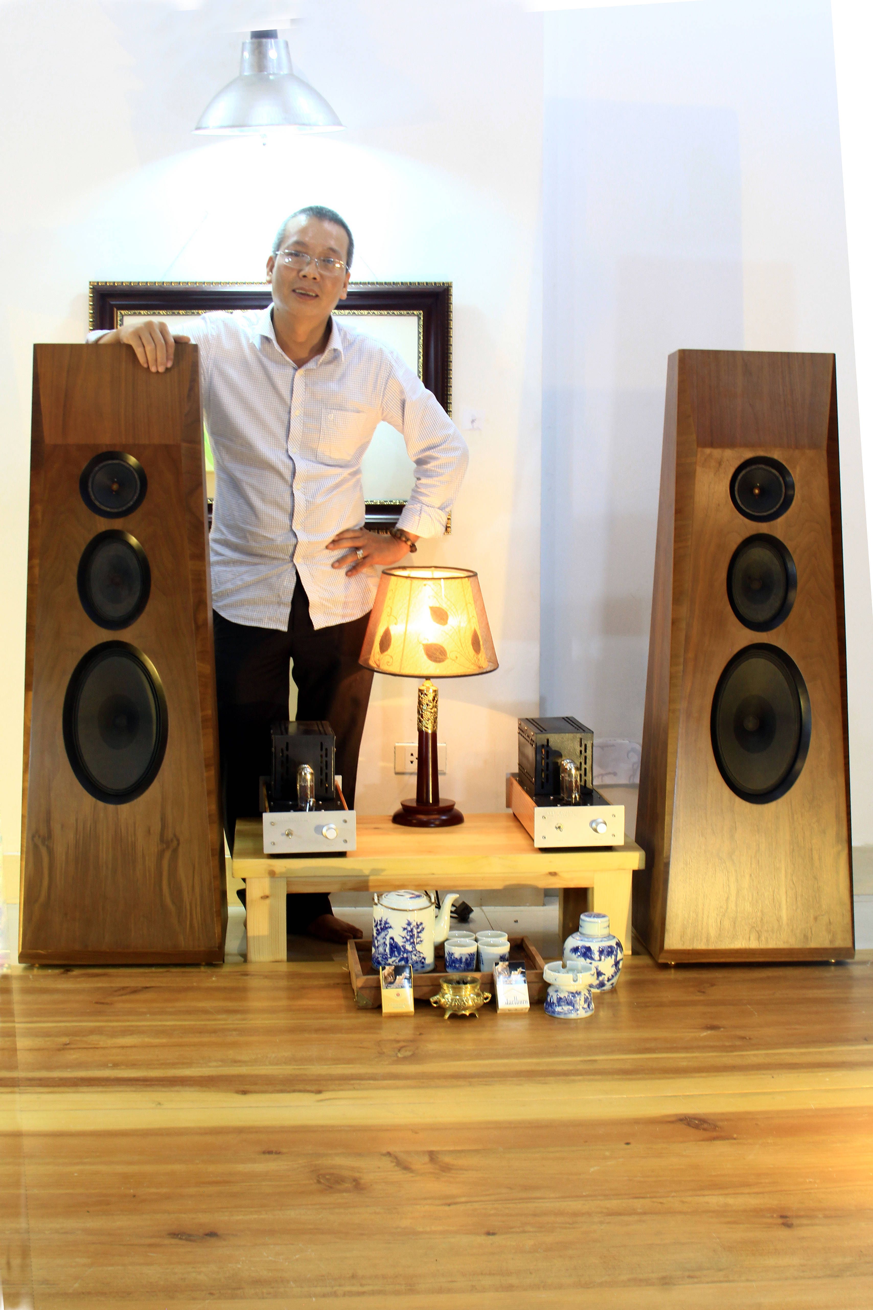 loa ván hở isophon của Khang audio