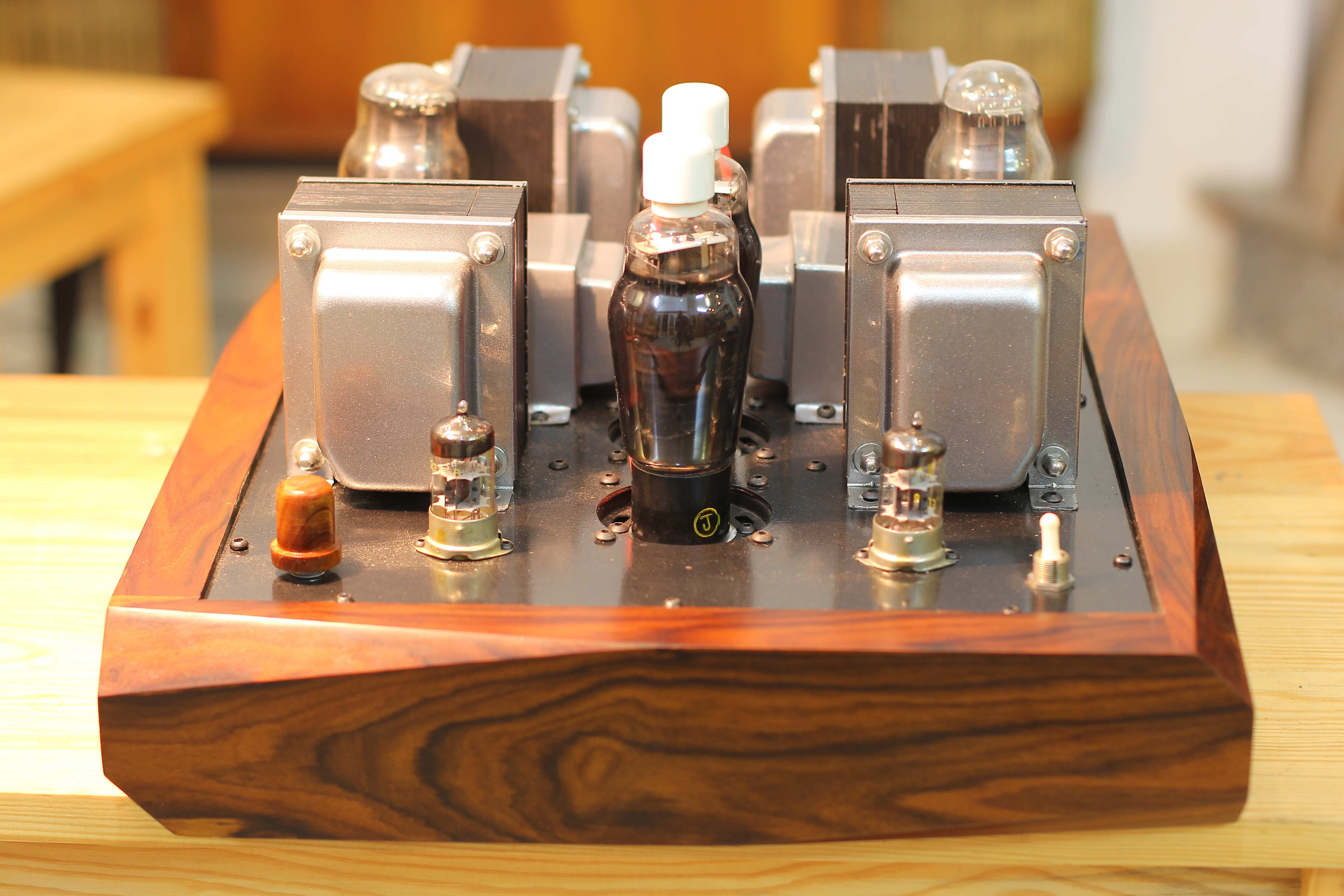 amply đèn fd422 do khang audio DIY