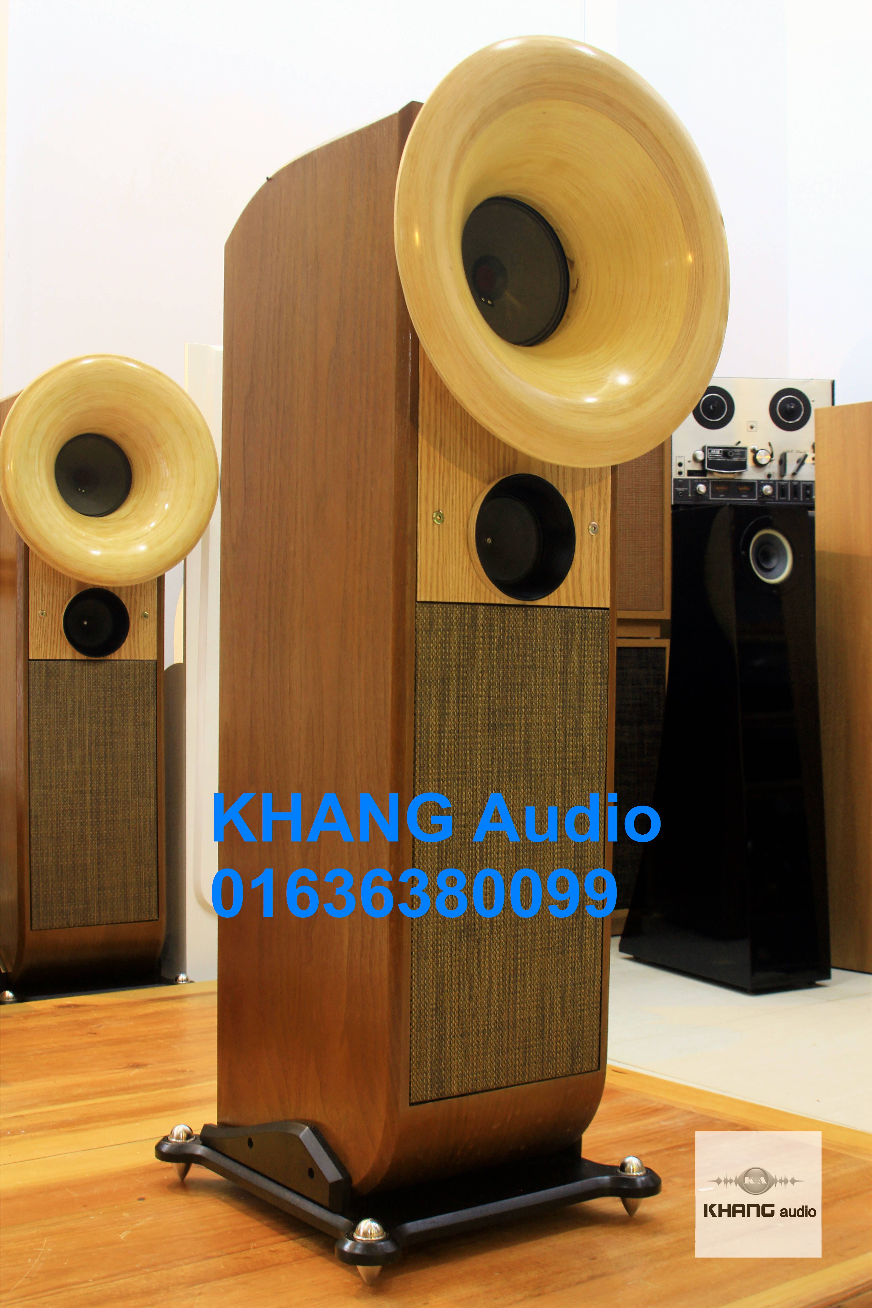 loa kèn gỗ sồi thùng cộng hưởng gỗ óc chó