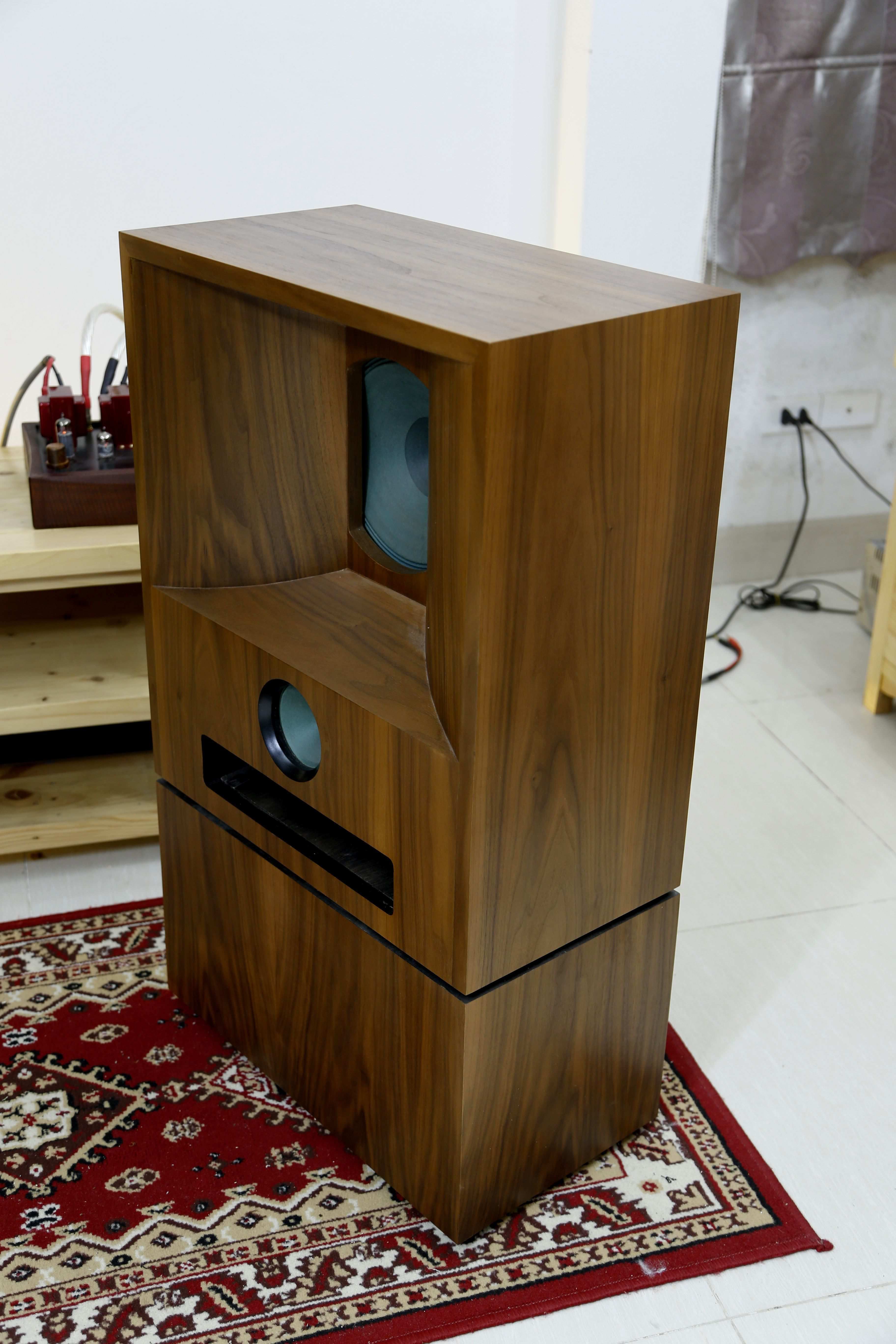 loa kèn vuông củ loa Saba 25cm