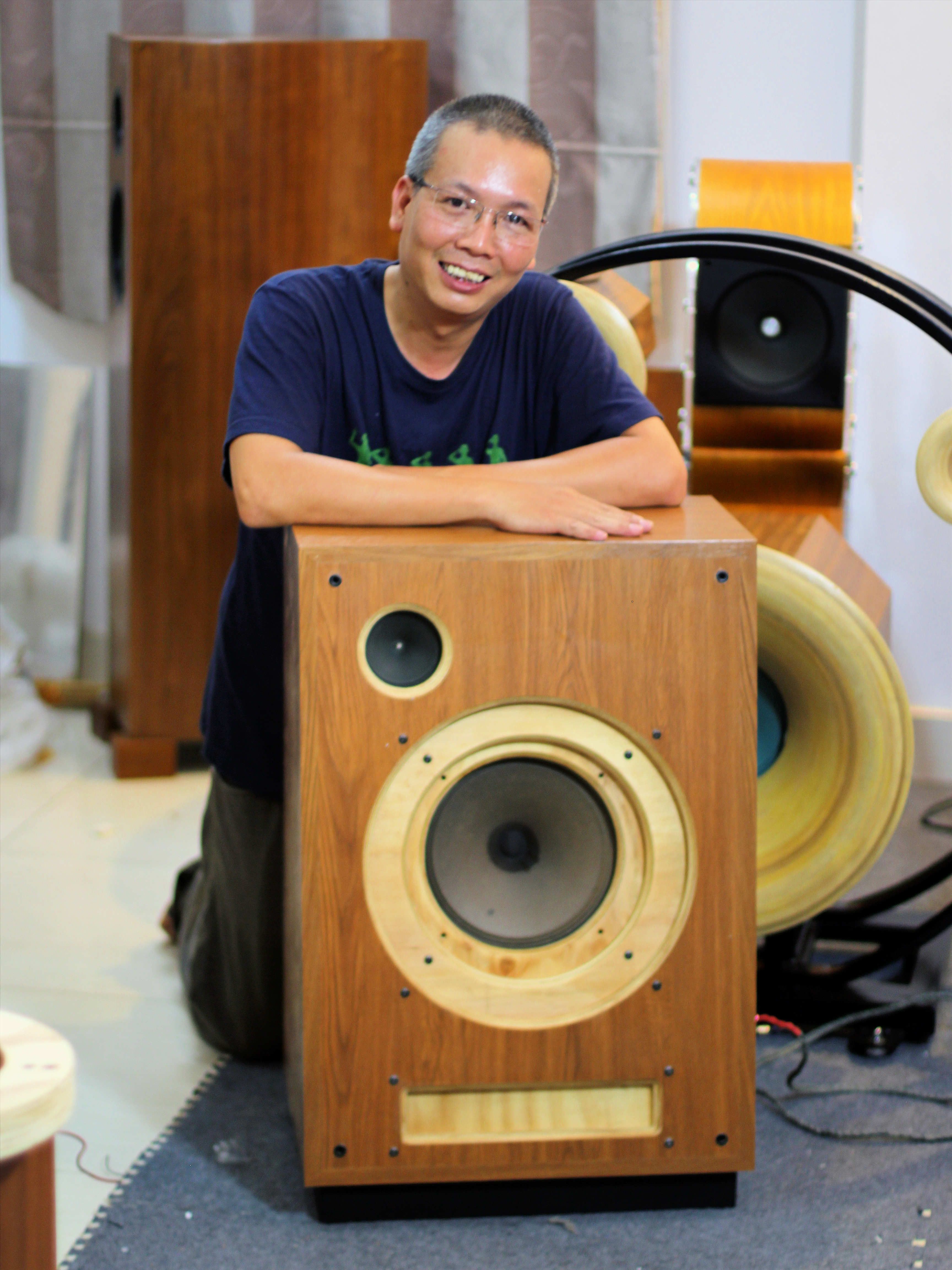 Khang audio bên mẫu loa ván hở đa năng