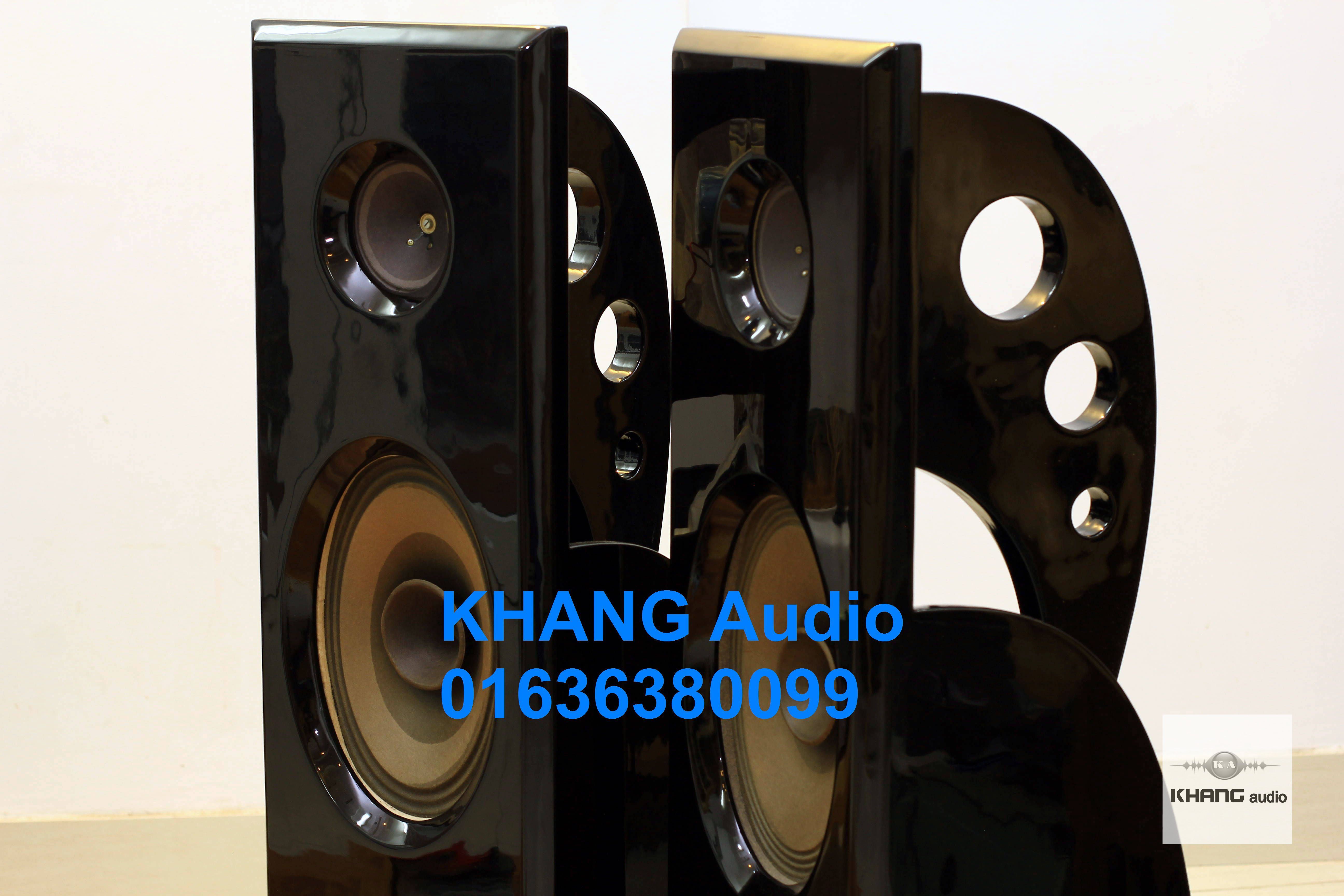 loa oval sơn mài đen của hãng RFT