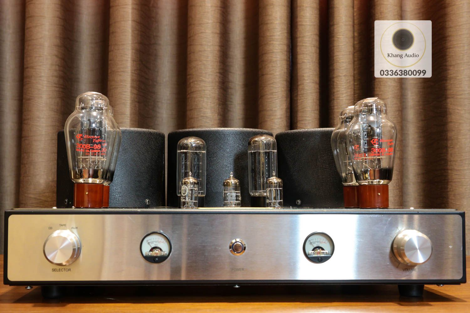 AMPLY ĐÈN 300B AL7 Khang Audio DIY 0336380099