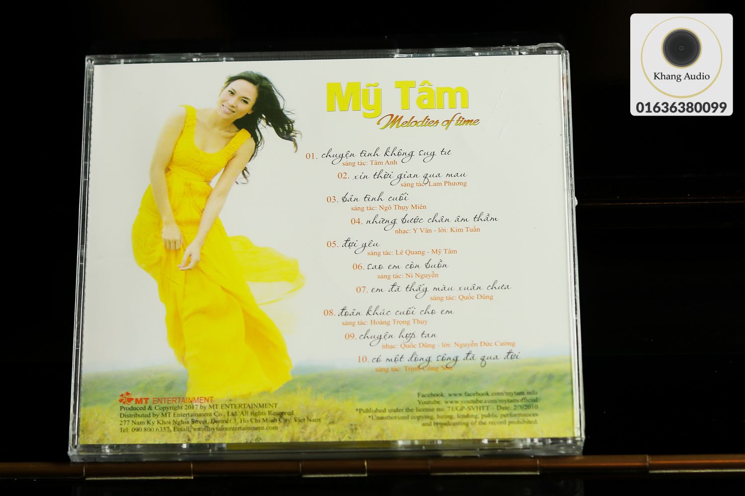 Melodies Of Time - Mỹ Tâm Khang Audio 0336380099