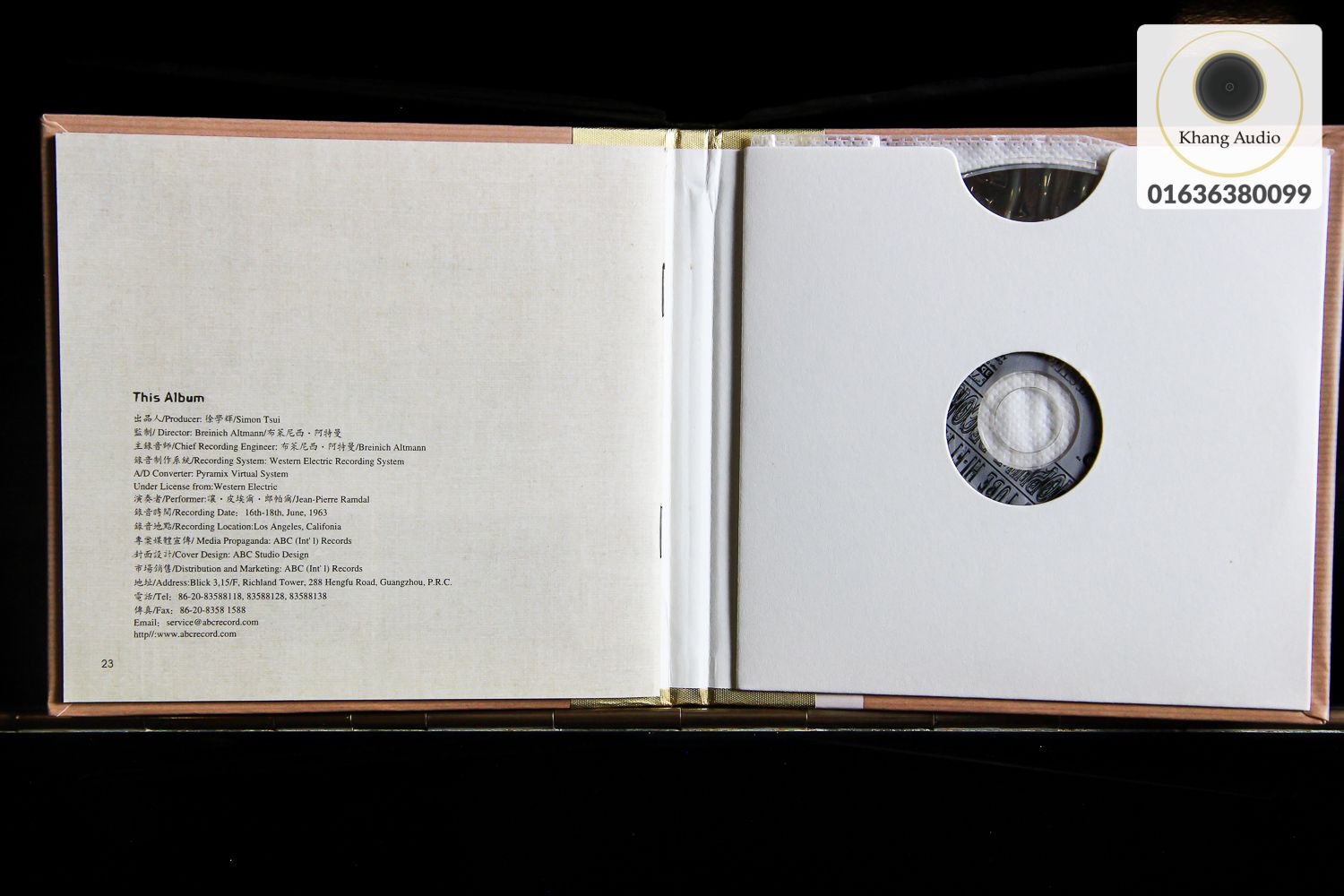 Hình ảnh CD Western Electric Sound 1963 Hi-Fi Flute - ảnh 4