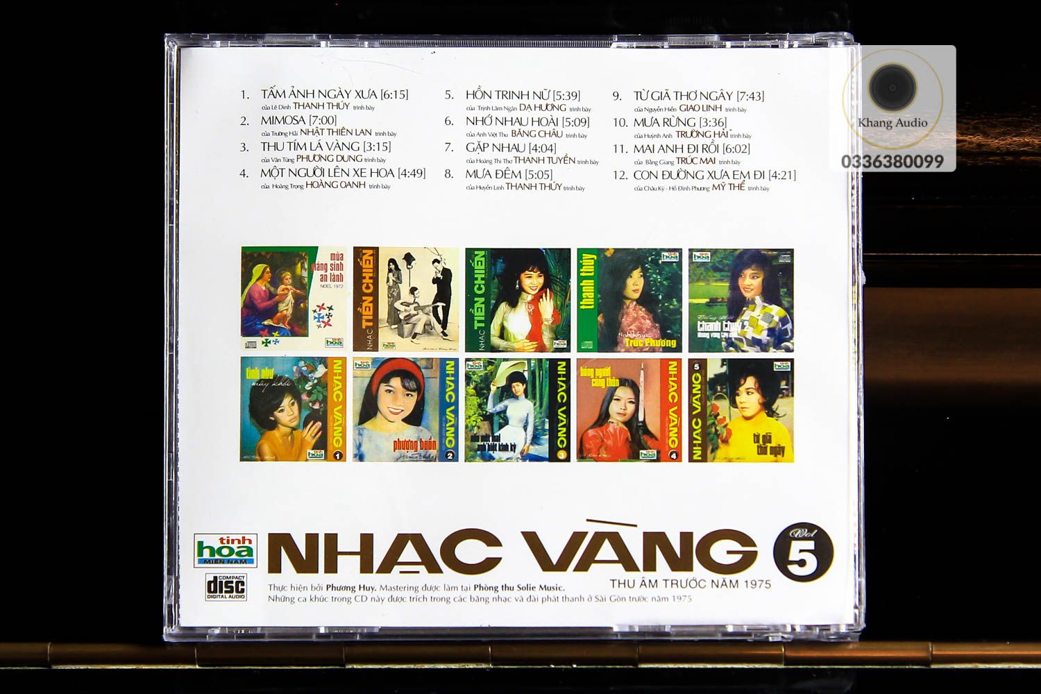Từ Giã Thơ Ngây - Nhạc Vàng 5 Khang Audio 0336380099