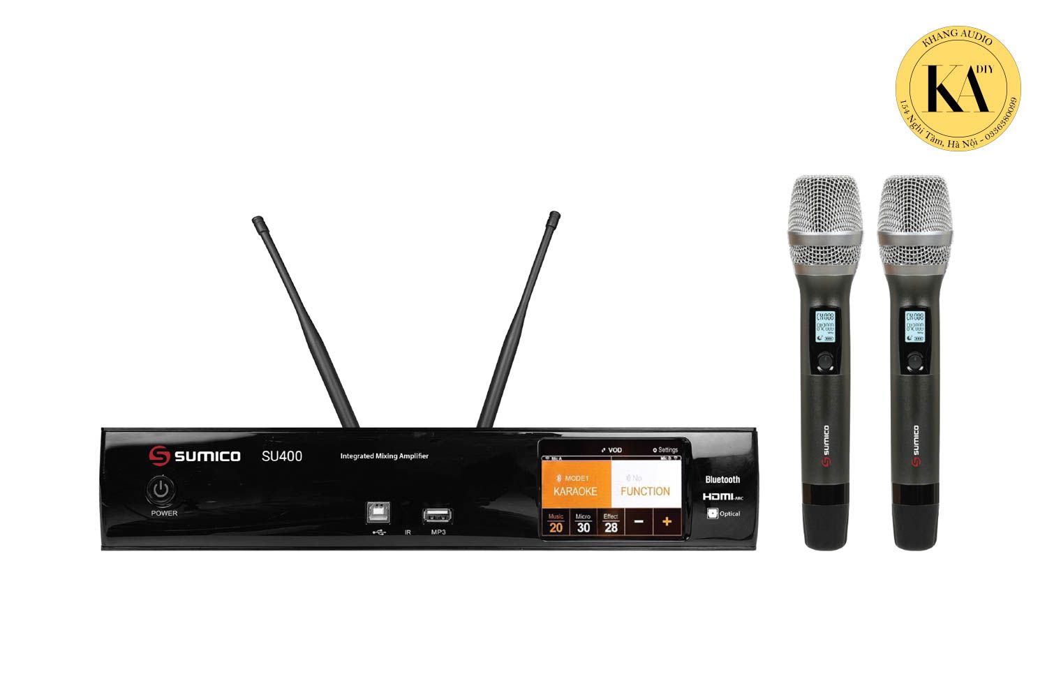 Chi tiết Amply Karaoke Sumico SU400 10