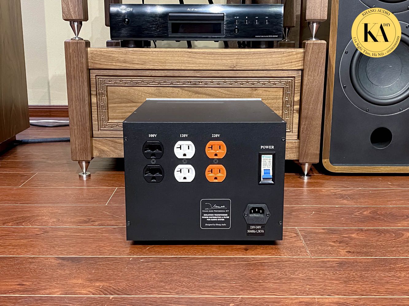Biến Áp Cách Ly Xuyến CBK-1.5kva
