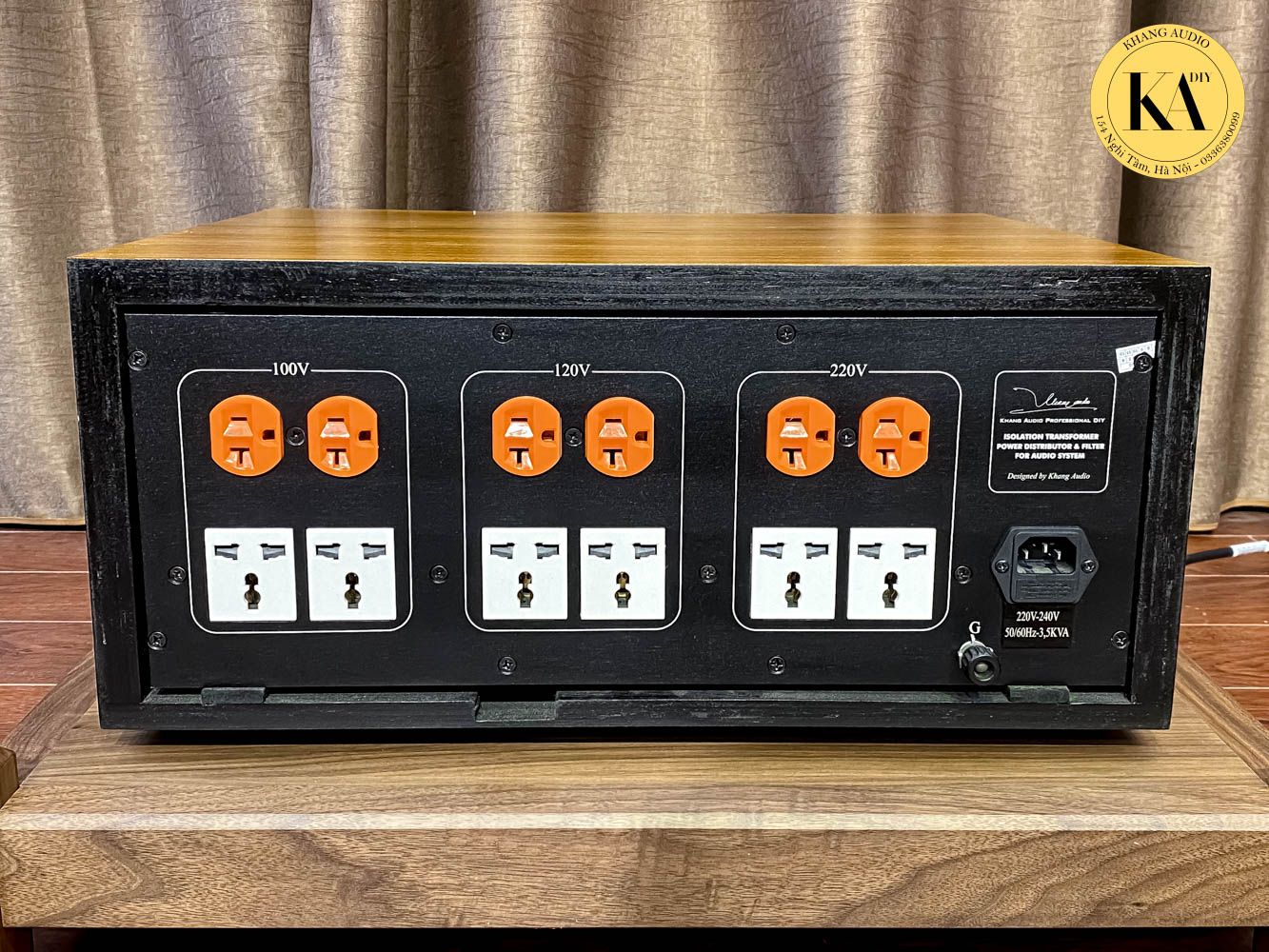 Biến Áp Cách Ly Xuyến CBN 3.5KVA Walnut