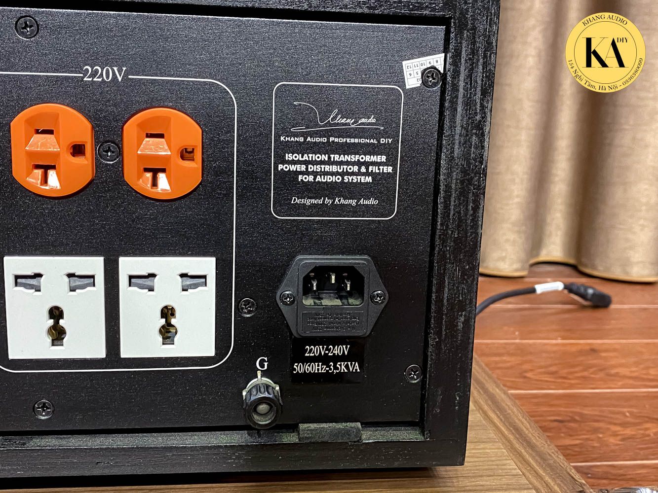 Biến Áp Cách Ly Xuyến CBN 3.5KVA Walnut
