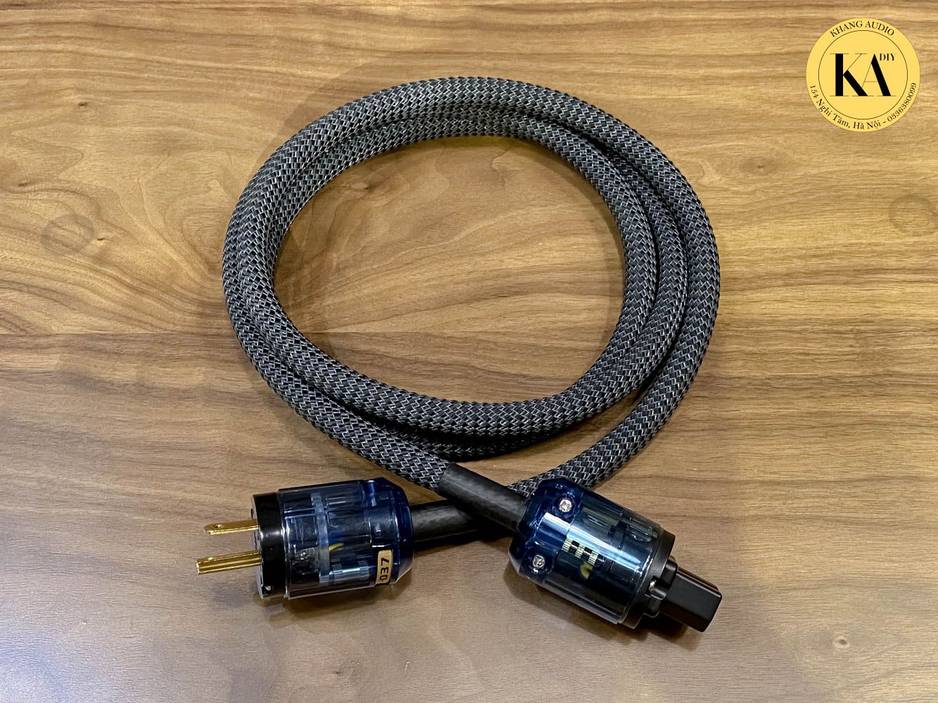 Dây Nguồn Đức 6 Lõi Giắc Nhật Xanh