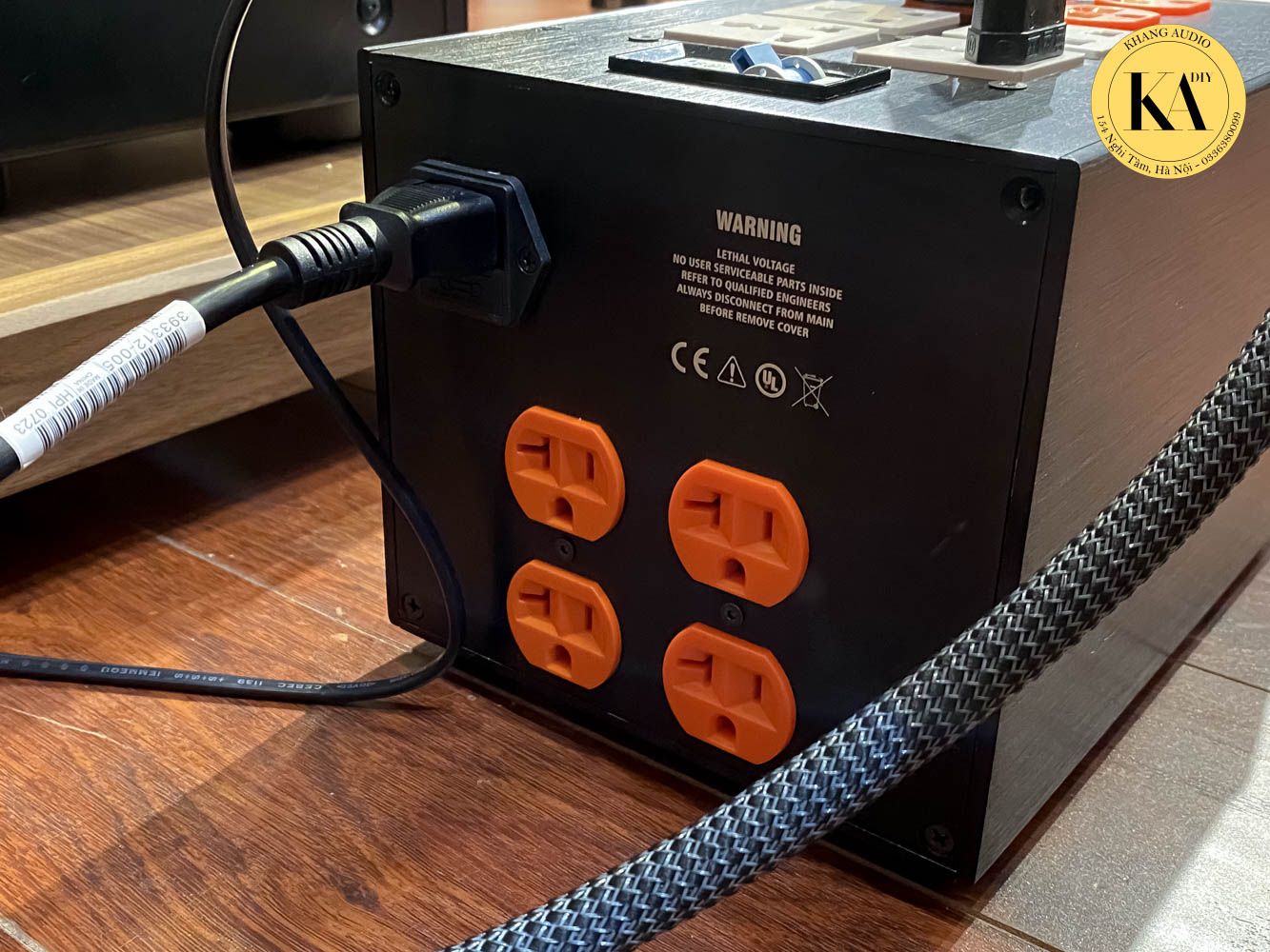 Lọc Nguồn Audio 30A 12 ổ cắm