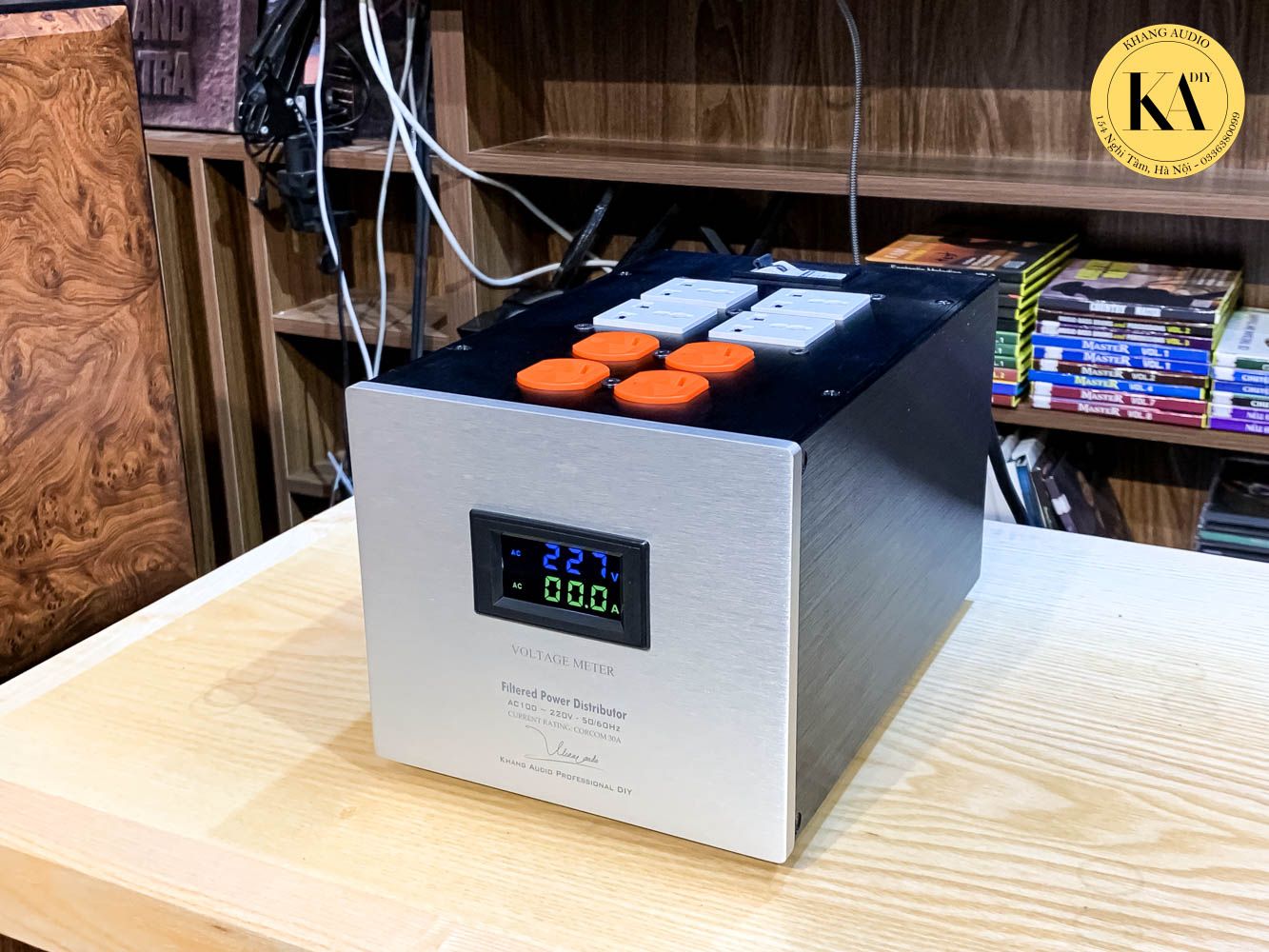 Lọc Nguồn Audio 30A 12 ổ cắm
