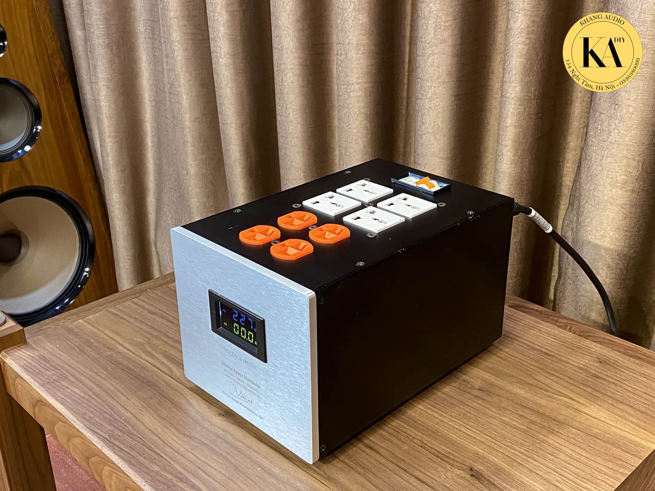 Lọc Nguồn Audio 30A 12 ổ cắm