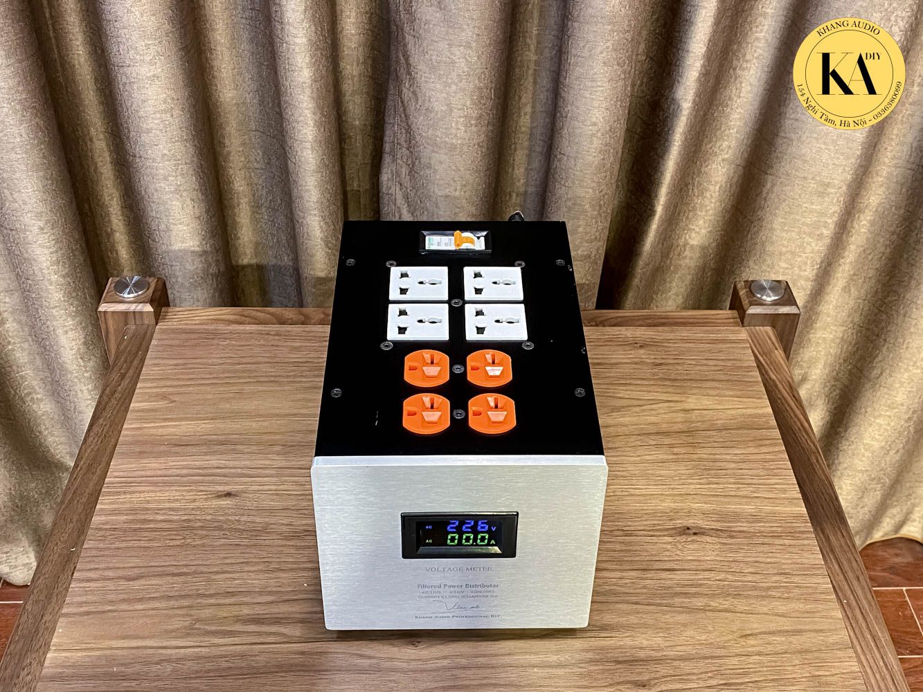 Lọc Nguồn Audio 30A 12 ổ cắm