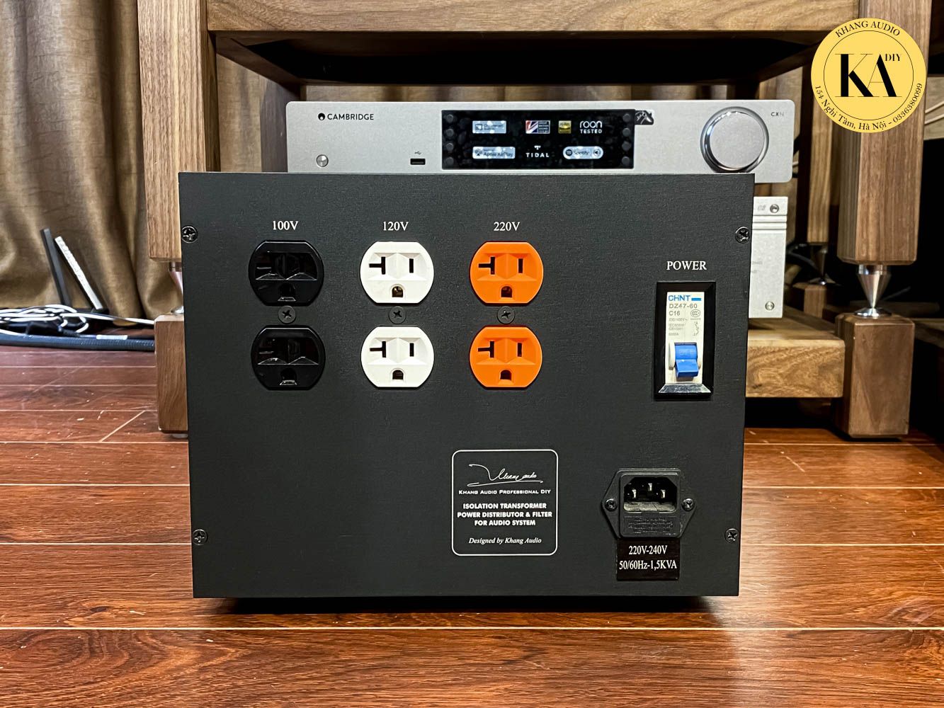 Biến Áp Cách Ly Xuyến CBK-1.5kva