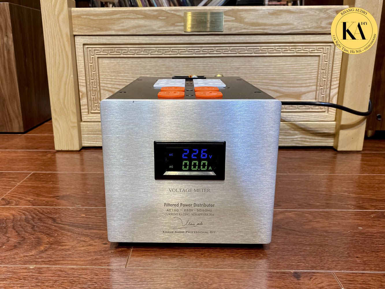 Lọc Nguồn Audio 30A 12 ổ cắm