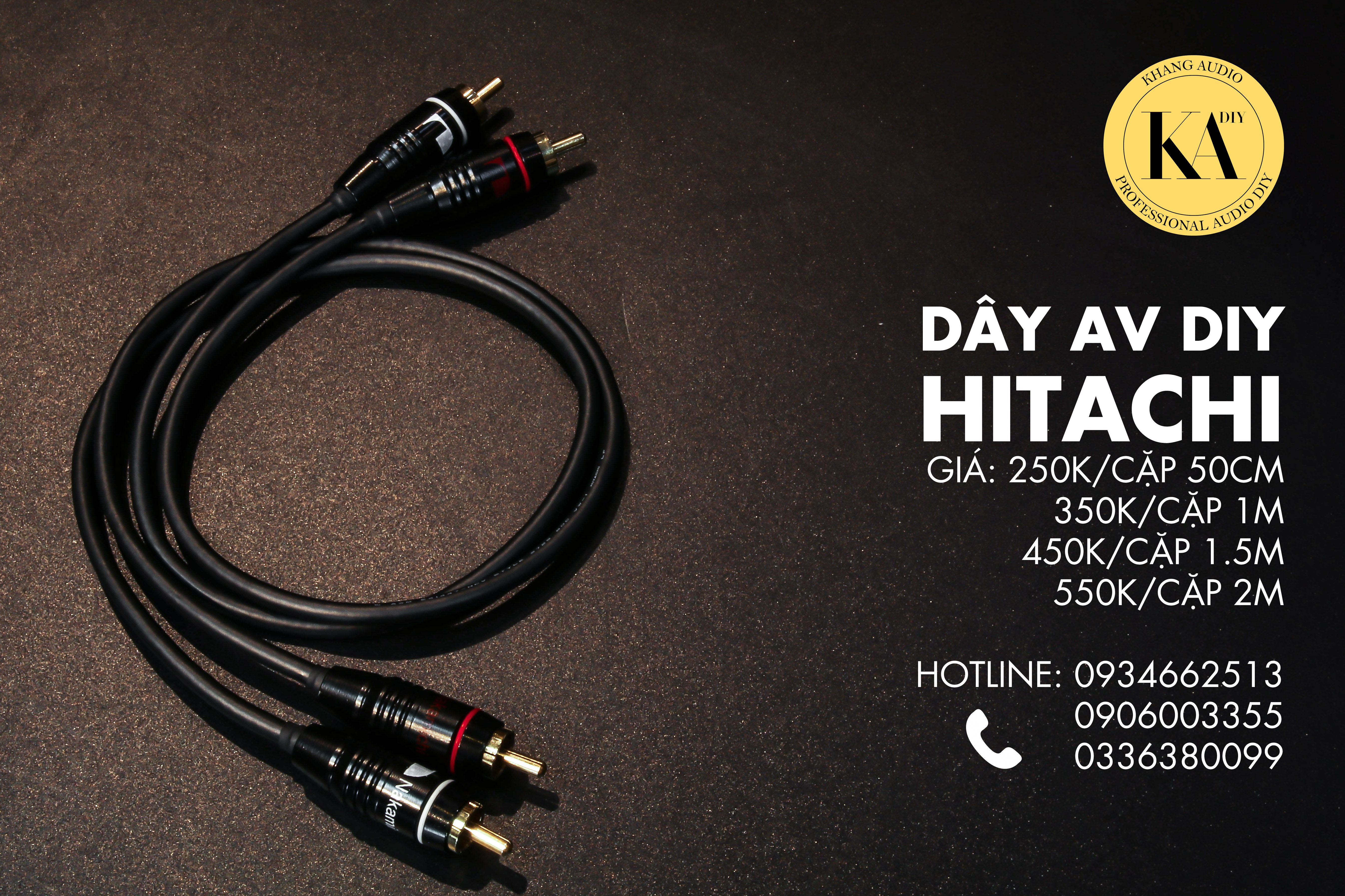 Dây AV Hitachi DIY