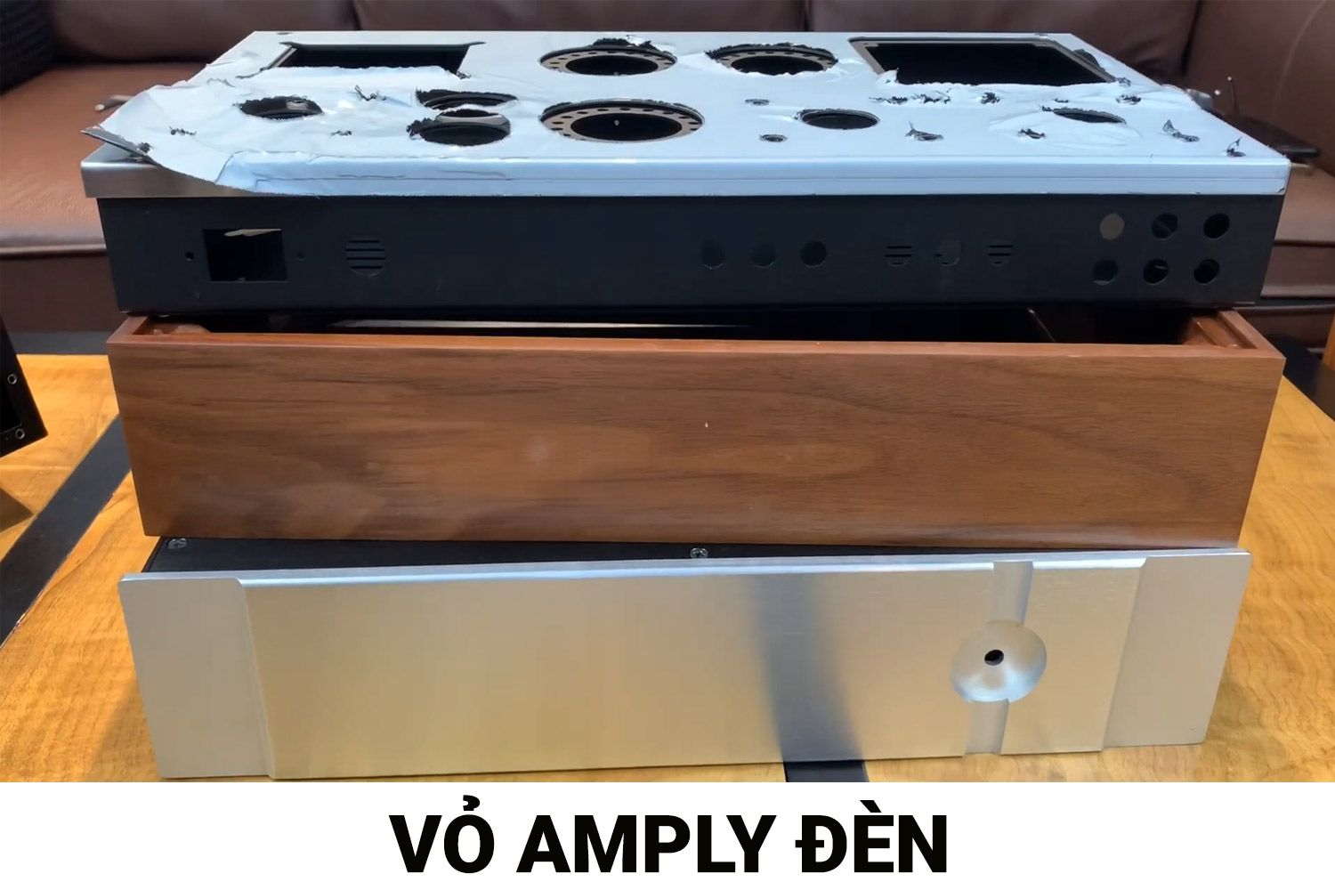 Vật tư làm amply đèn