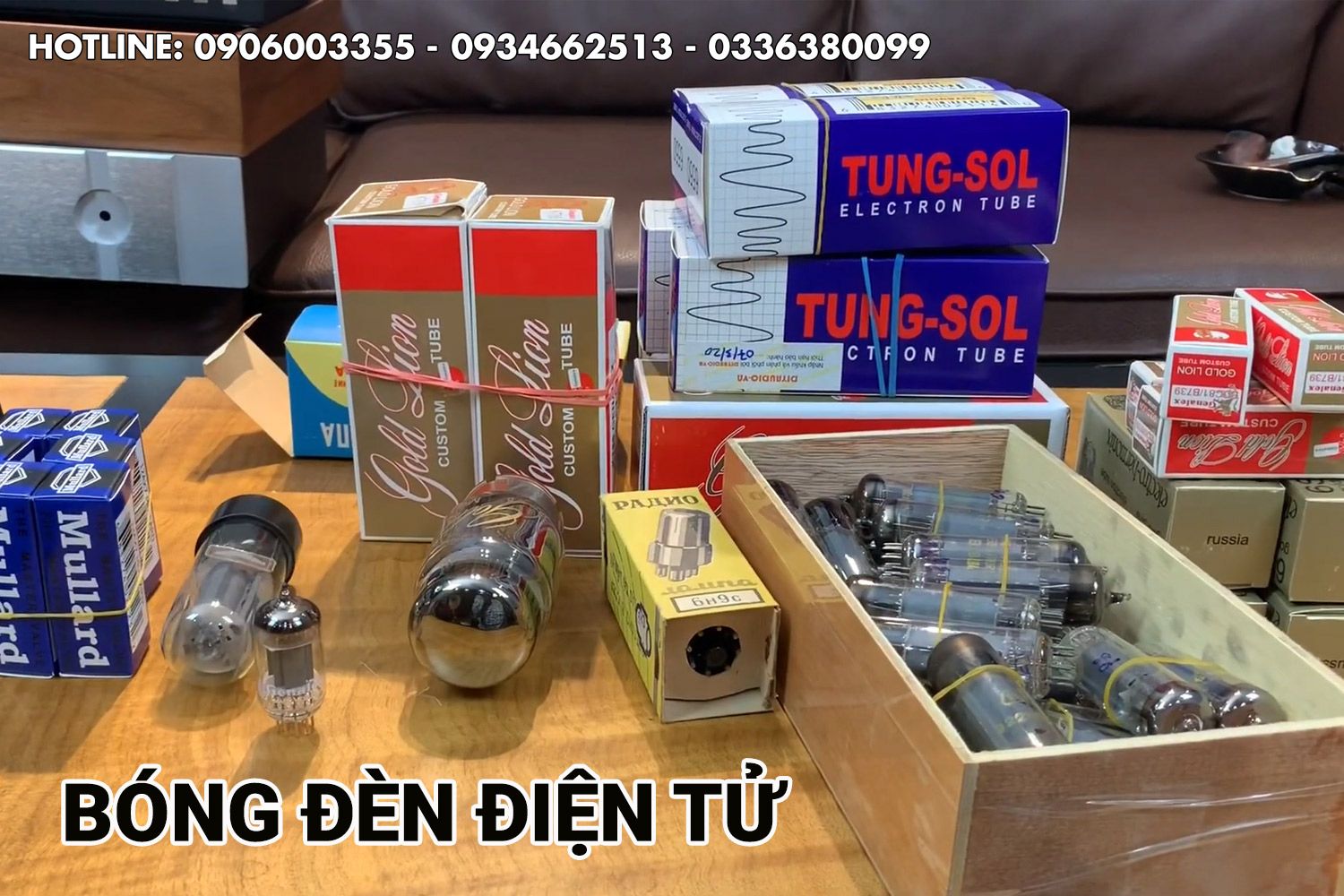 Vật tư làm amply đèn