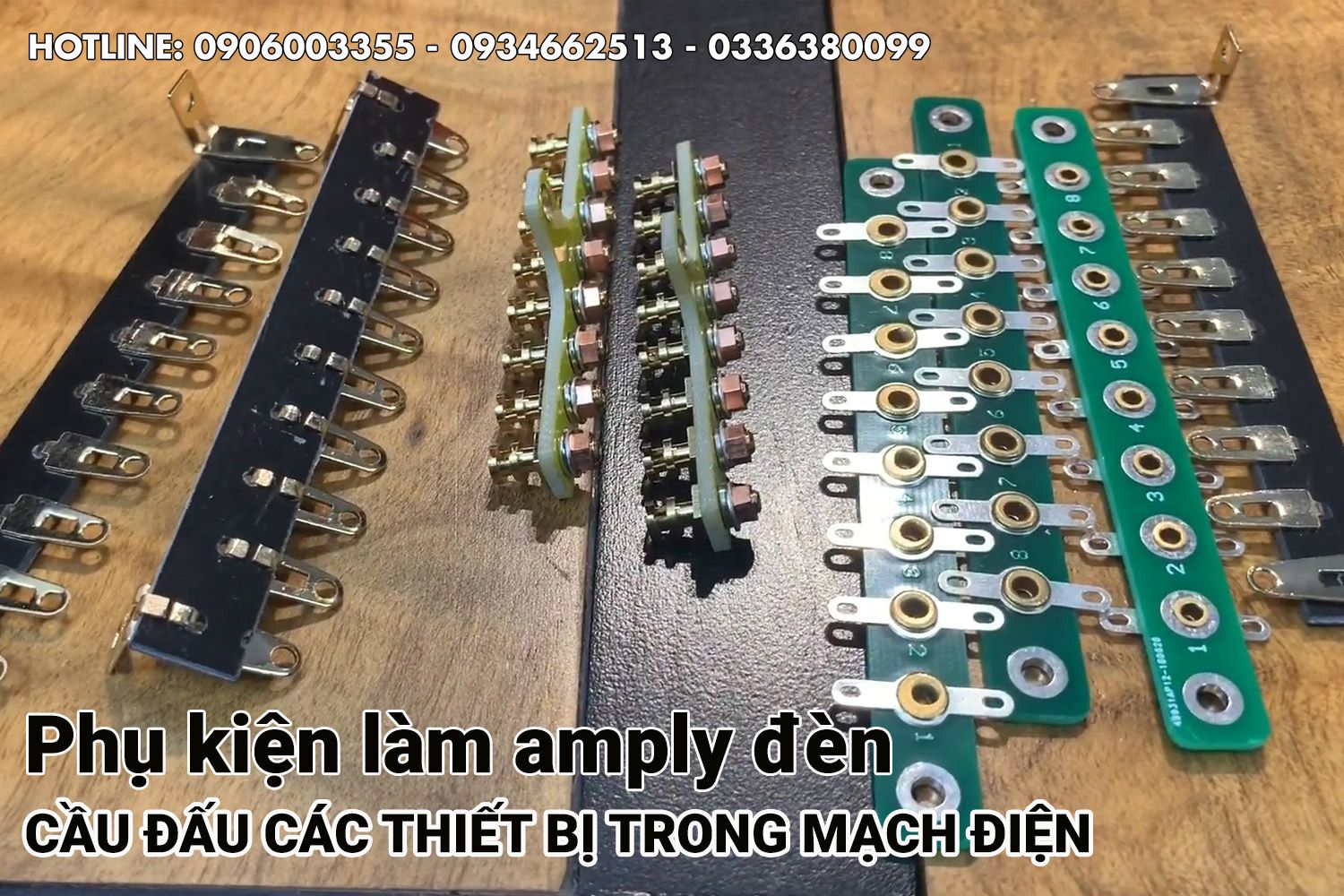 Vật tư làm amply đèn