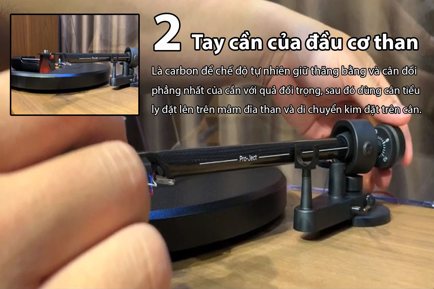Cơ Than Pro-Ject Debut Carbon