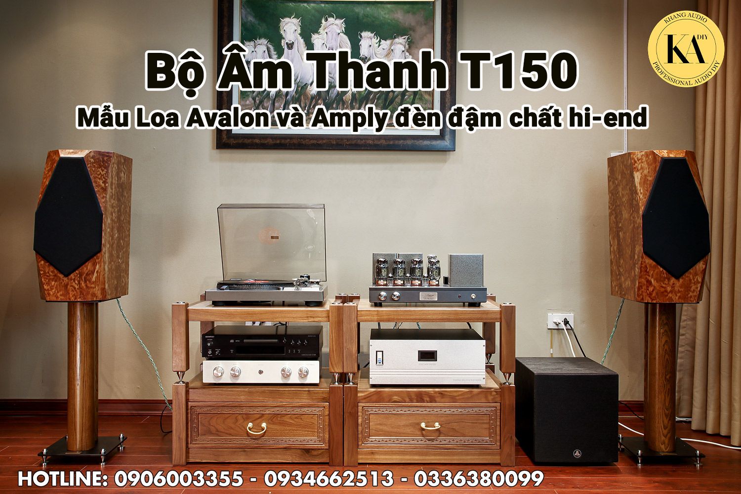 Bộ Âm Thanh T150 giá 150 triệu 