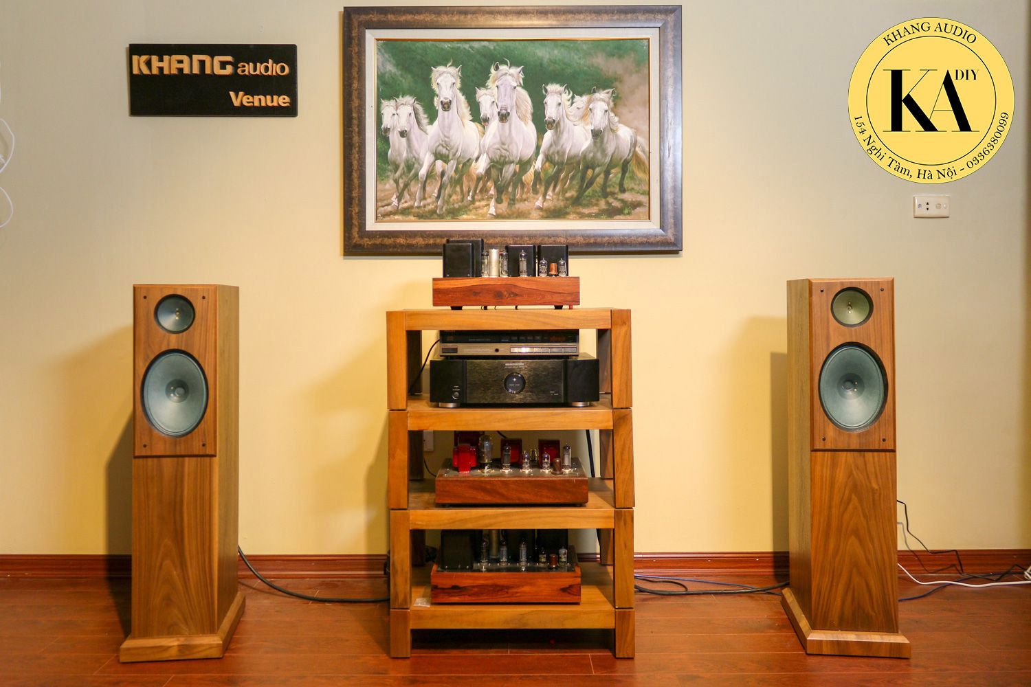 Loa Frugal Horn Khang Audio DIY