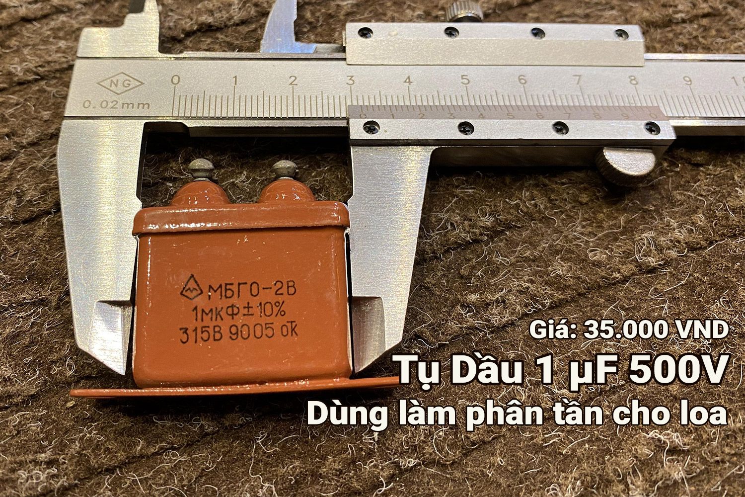 TỤ DẦU NGA 2 μF 160V