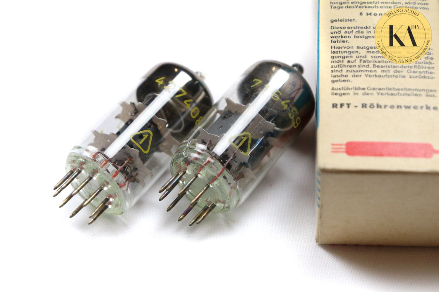 1 Đôi Bóng ECC81 RFT Khang Audio 0336380099