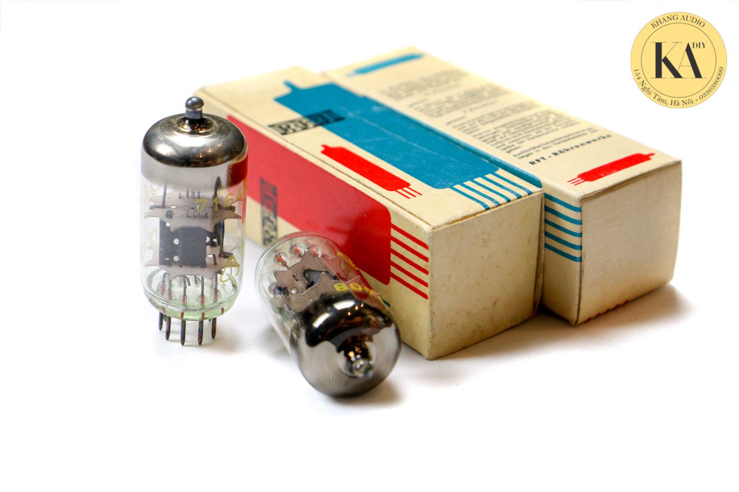 1 Đôi Bóng ECC81 RFT Khang Audio 0336380099