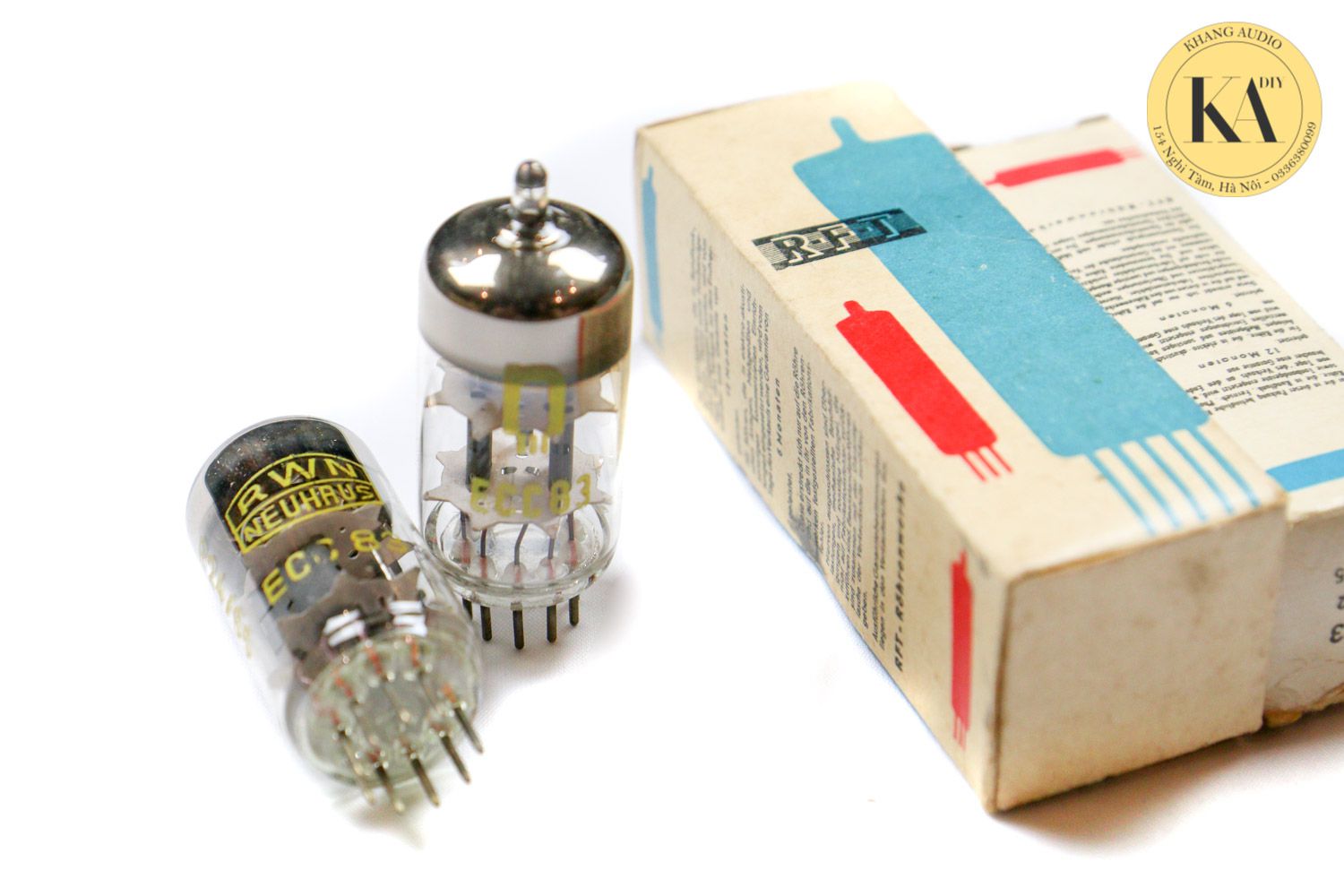 1 Đôi Bóng ECC83 RFT RWN RND Khang Audio 0336380099