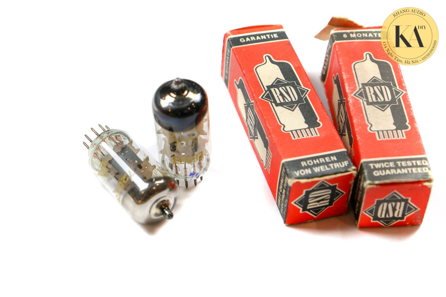 1 Đôi Bóng Đèn ECC83 RSD (RFT) Khang Audio 0336380099